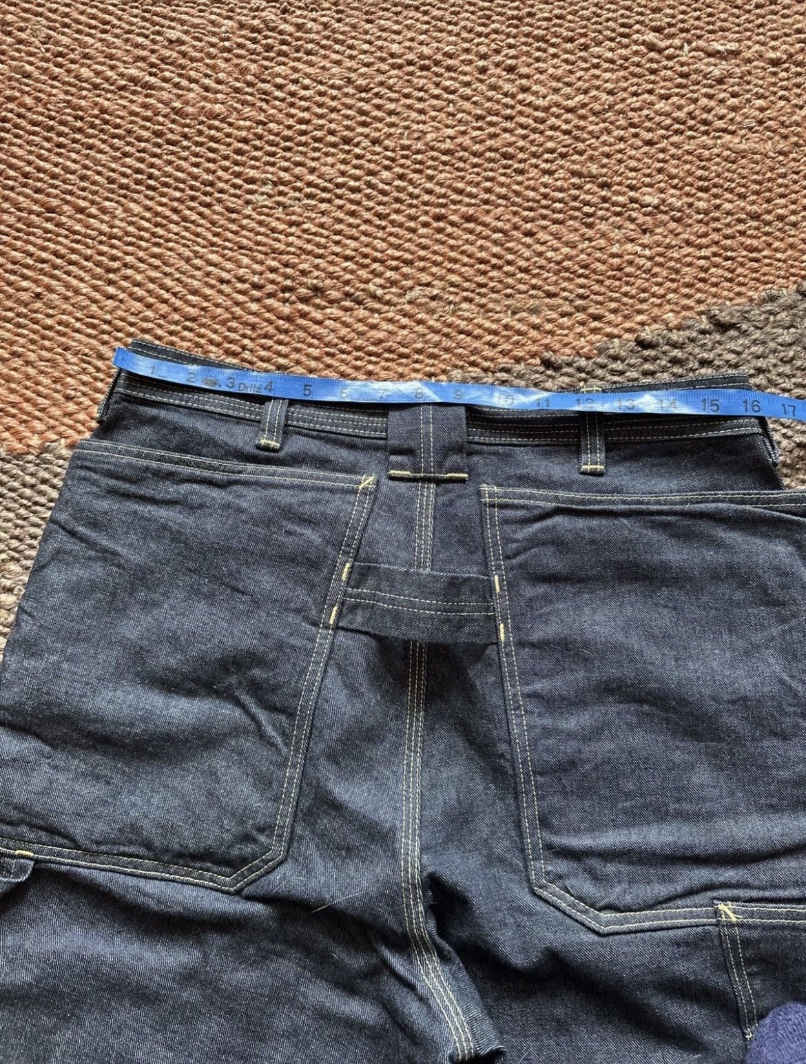 Sassafras Sassafras Fall Leaf Tough Pant Mens Sz M 32 Raw Denim Japan Size US 32 / EU 48 - 6 Thumbnail