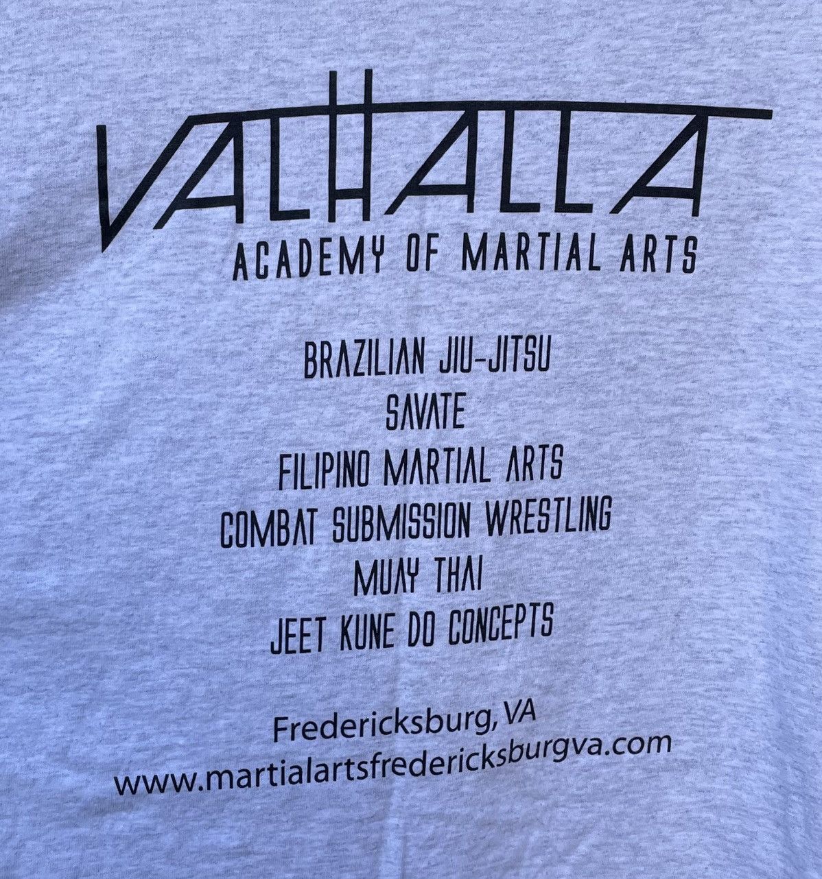 Gildan Gildan Heavy Cotton Valhalla Academy Of Martial Arts T Shirt Size US XL / EU 56 / 4 - 5 Thumbnail
