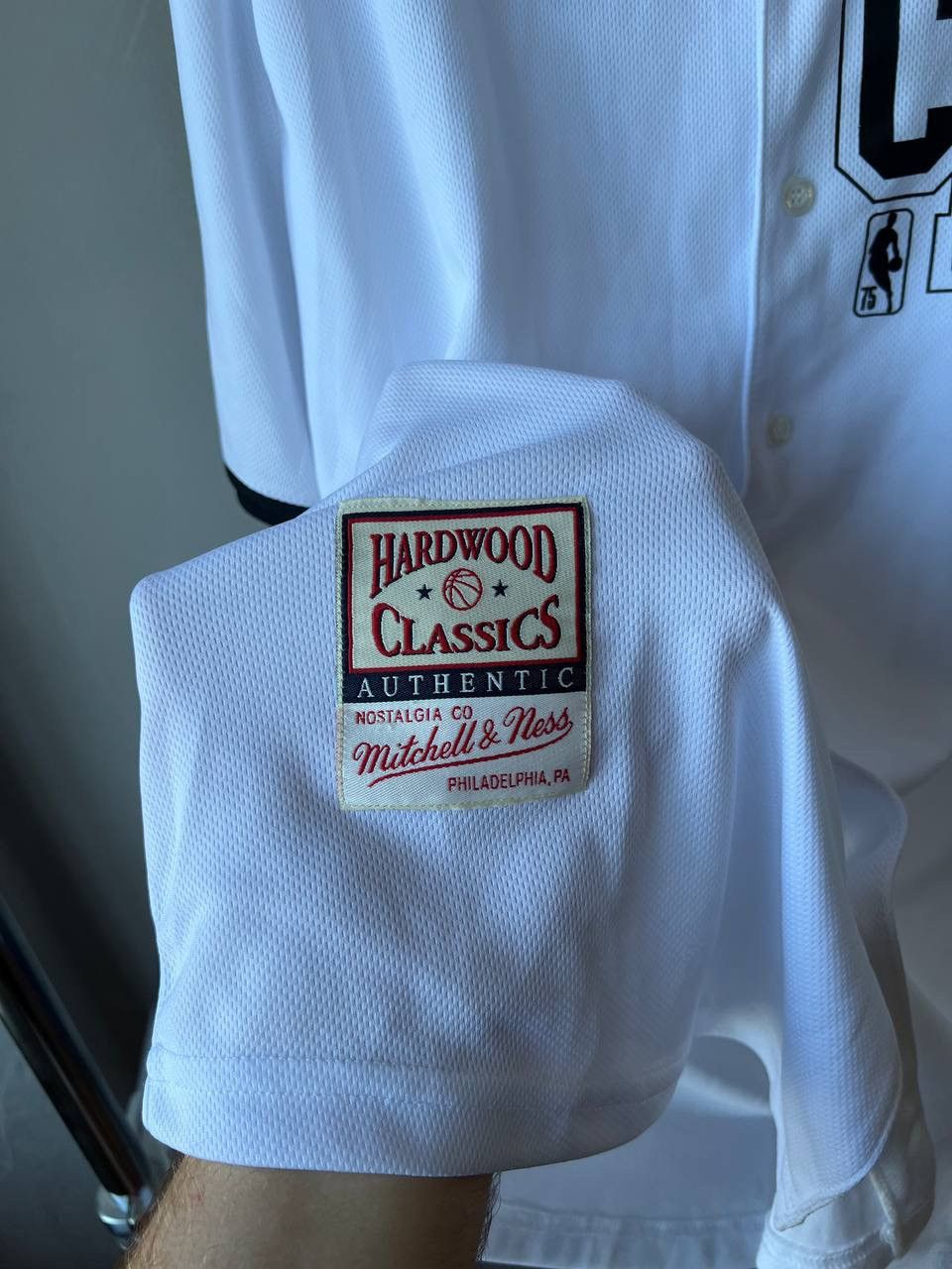 NBA CHICAGO BULLS MITCHELL&NESS HARWOOD CLASSIC BASEBALL SHIRT Size US XL / EU 56 / 4 - 6 Thumbnail
