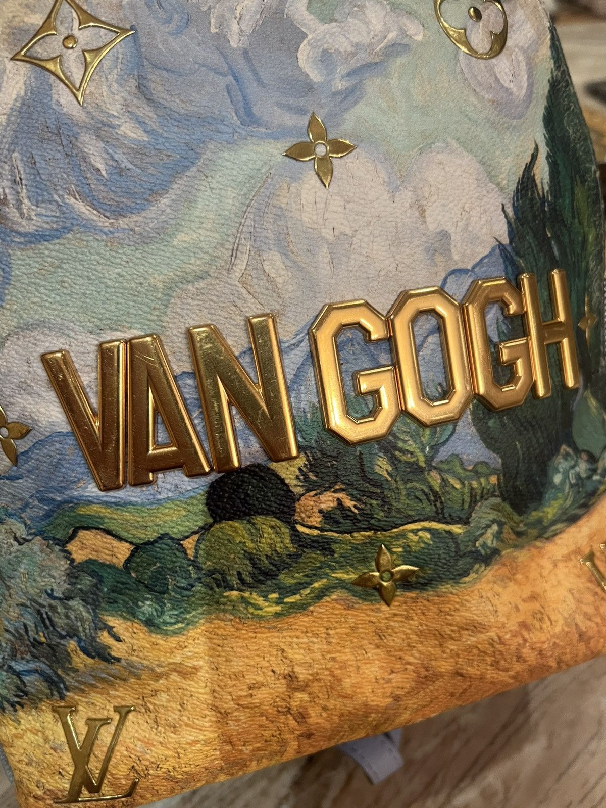 Louis Vuitton Louis Vuitton 2017 Van Gogh Palm Springs PM Backpack Size ONE SIZE - 22 Thumbnail