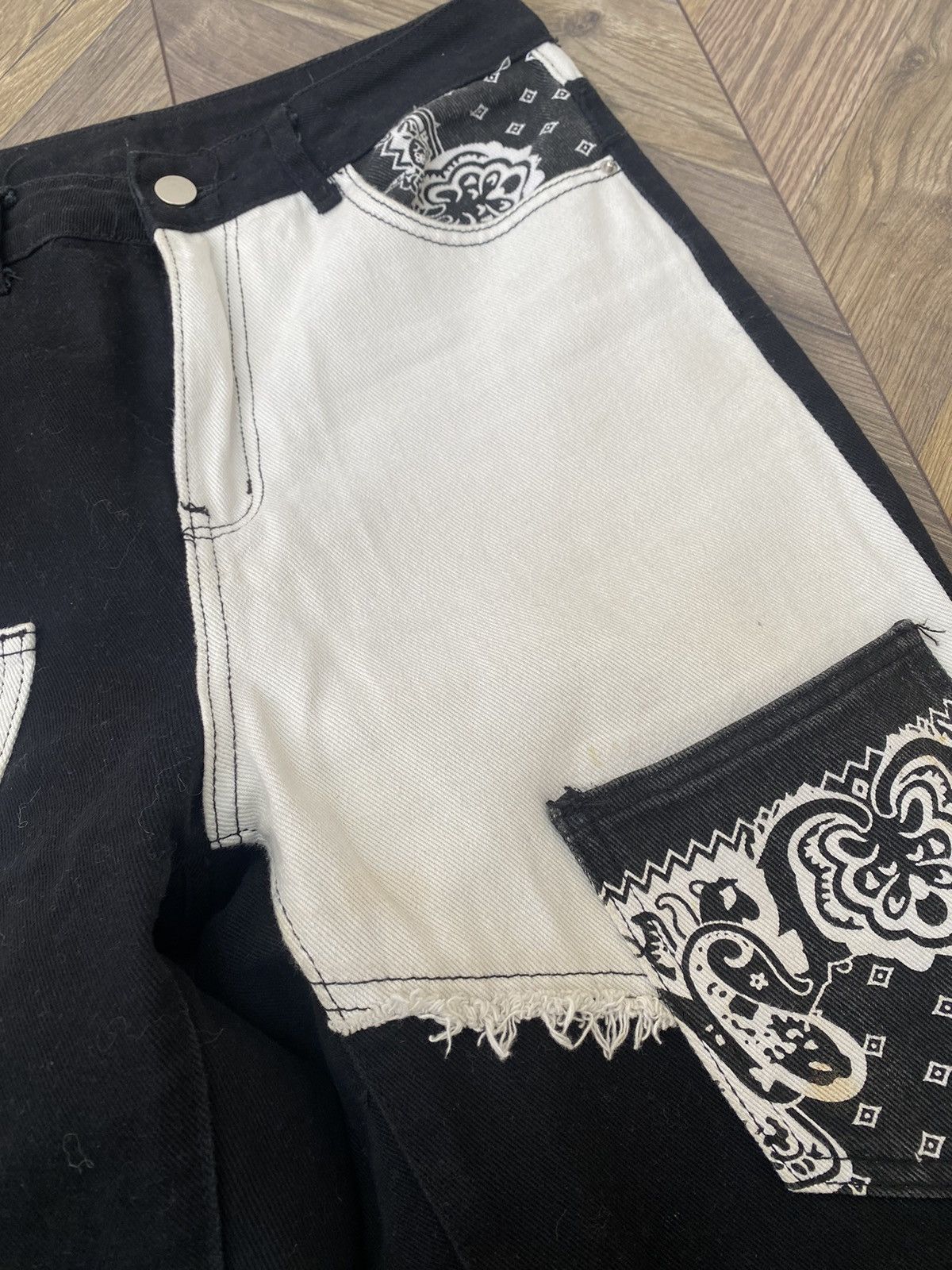 Japanese Brand × Vintage Vintage Bandana Women’s Archival Japanese Style pants Size 29" - 9 Thumbnail