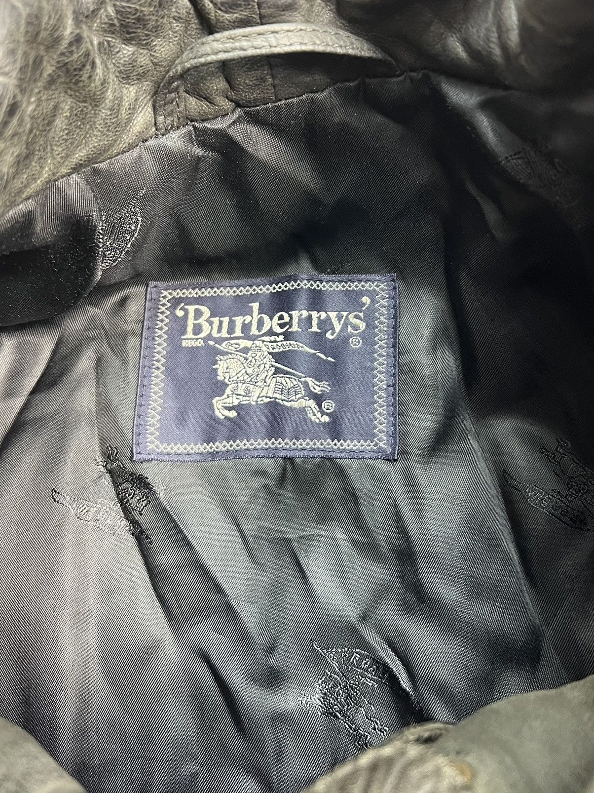 Burberry × Vintage Baggy Jacket Burberry Vintage 90’s Burberry’s Logged Buttons Size US XXL / EU 58 / 5 - 6 Thumbnail