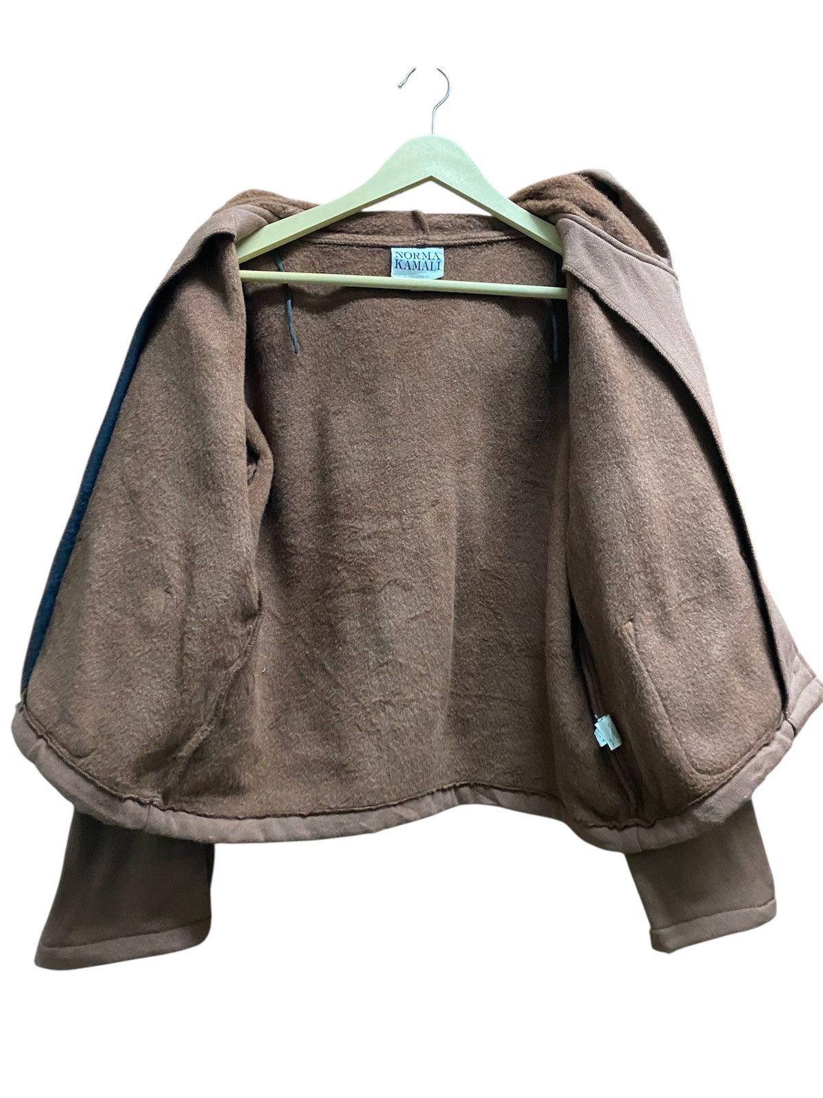 Norma Kamali NORMA KAMALI Wool hooded Jacket women Size M / US 6-8 / IT 42-44 - 7 Thumbnail