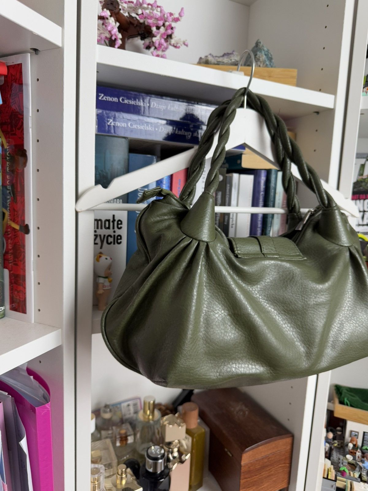 Japanese Brand VIntage y2k leather shoulder hand bag avantgarde opium retro Size ONE SIZE - 7 Thumbnail