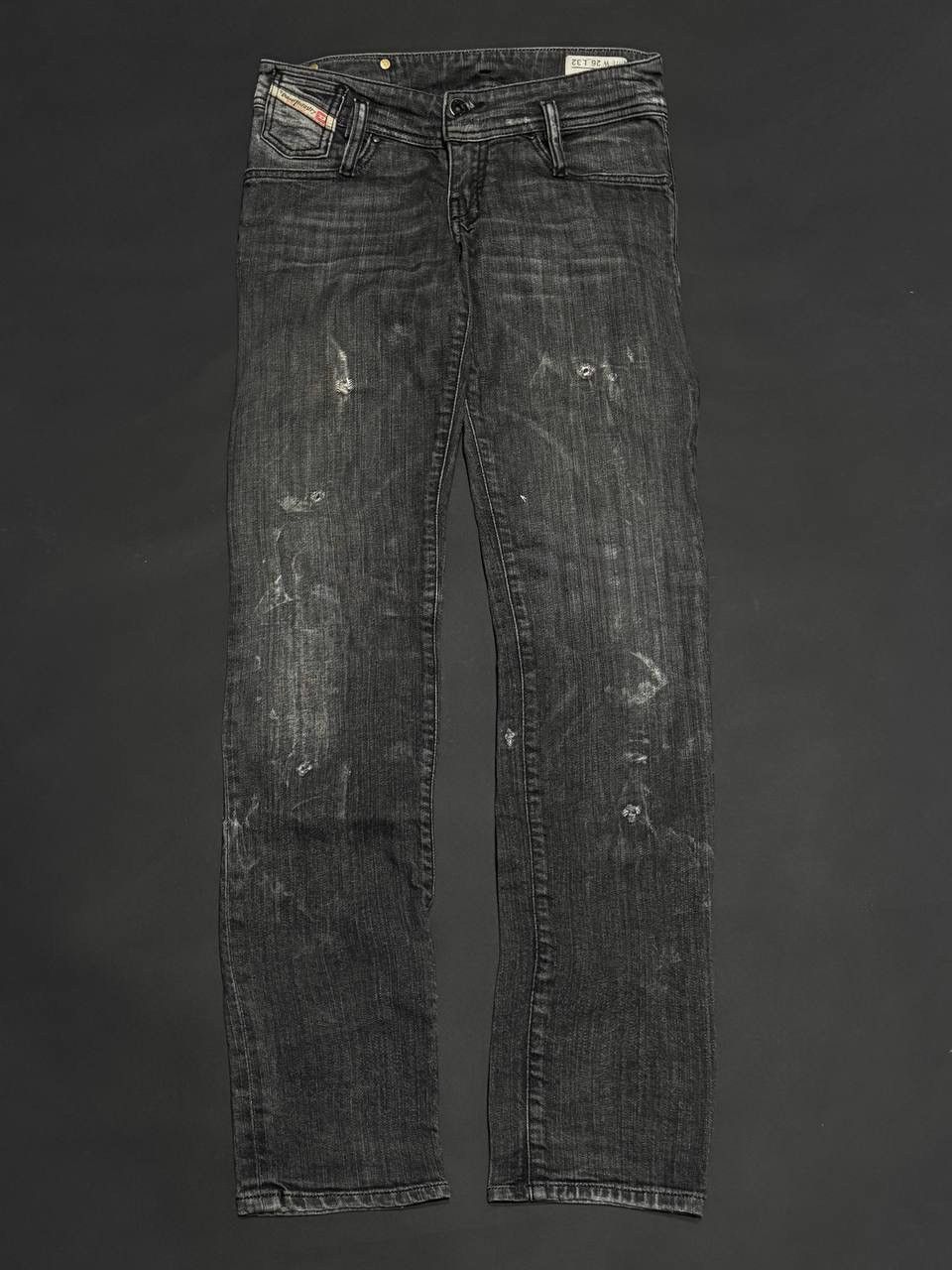 Diesel Diesel Matic Distressed Low Rise Pants Size 26" / US 2 / IT 38 - 1 Thumbnail