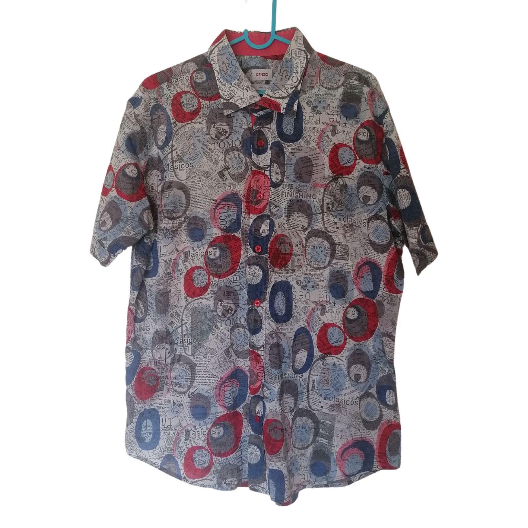 Kenzo Multicolored short-sleeve Kenzo shirt Size US L / EU 52-54 / 3 - 2 Thumbnail
