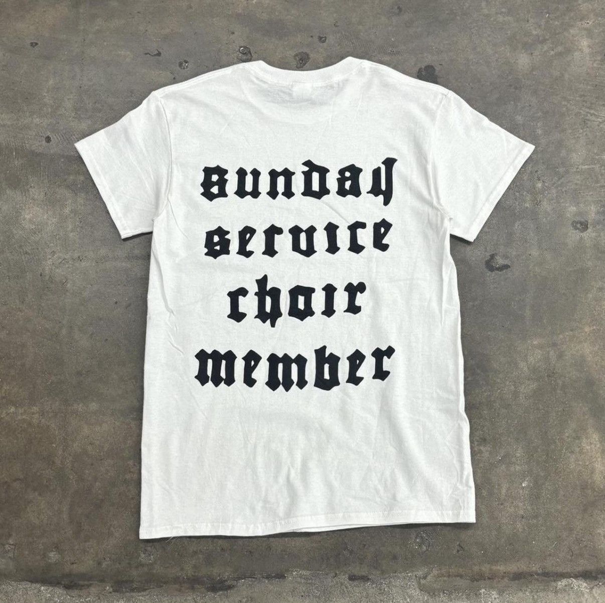 Kanye West Yeezy Sunday Service Choir Member T Shirt Size US S / EU 44-46 / 1 - 1 Thumbnail