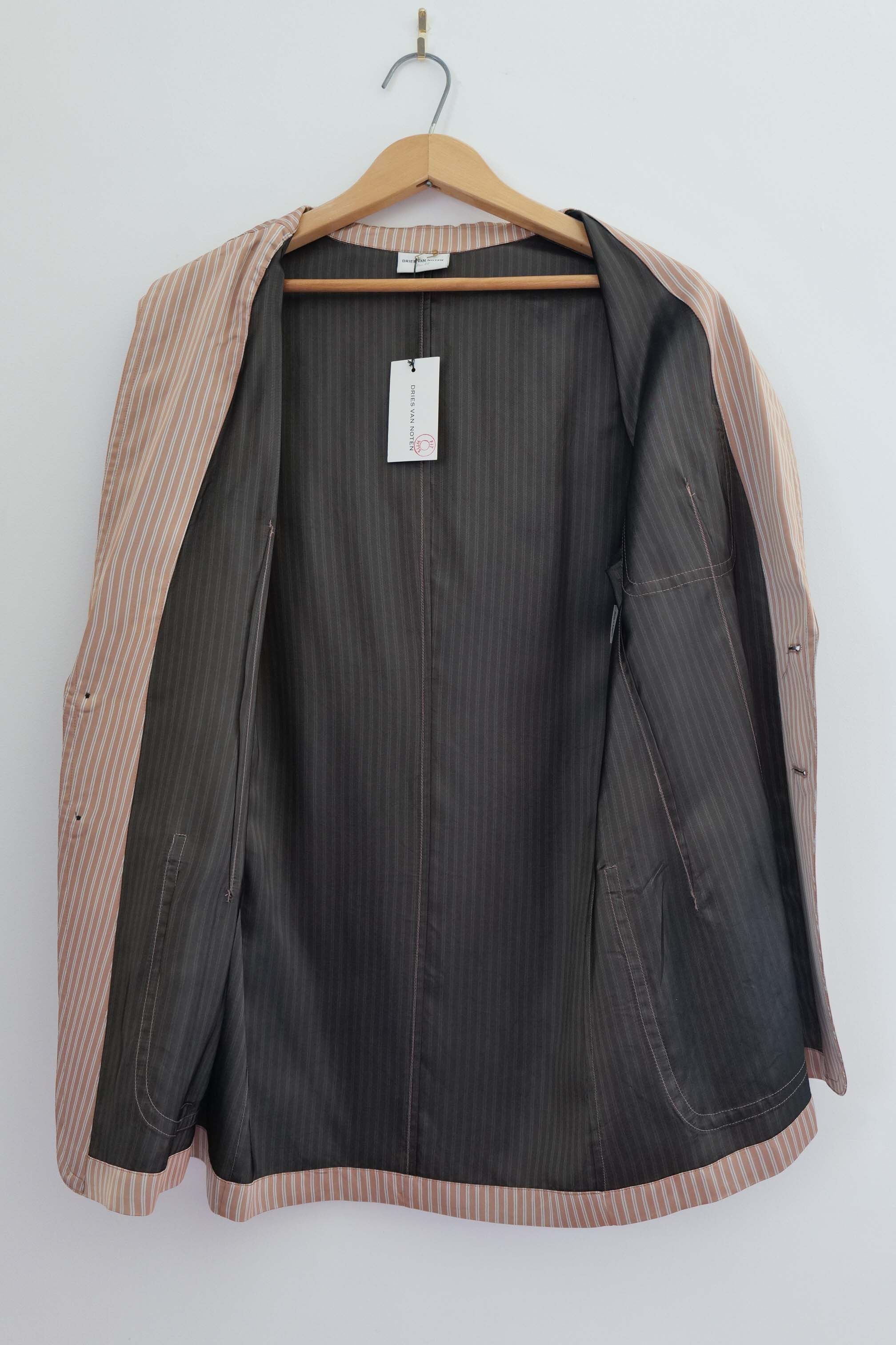 Dries Van Noten SS15 viscose striped suit Size US S / EU 44-46 / 1 - 7 Thumbnail
