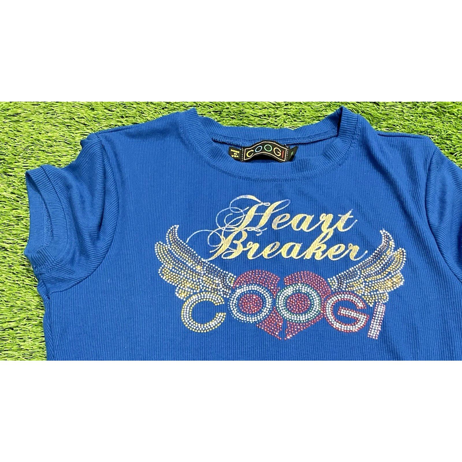 Coogi COOGI Vintage 90’s Babydoll Tee Jeweled Rhinestone Bling XL Size XL / US 12-14 / IT 48-50 - 4 Thumbnail