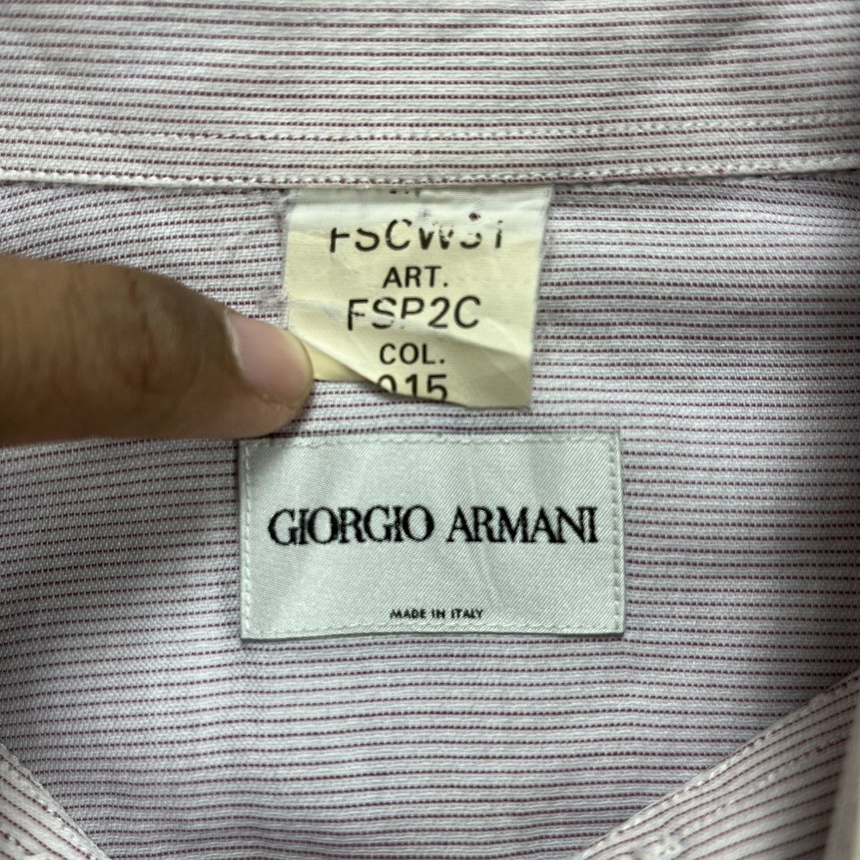 Giorgio Armani Vintage Giorgio Armani Collezioni Luxury Long Sleeve Shirt Size US L / EU 52-54 / 3 - 5 Thumbnail