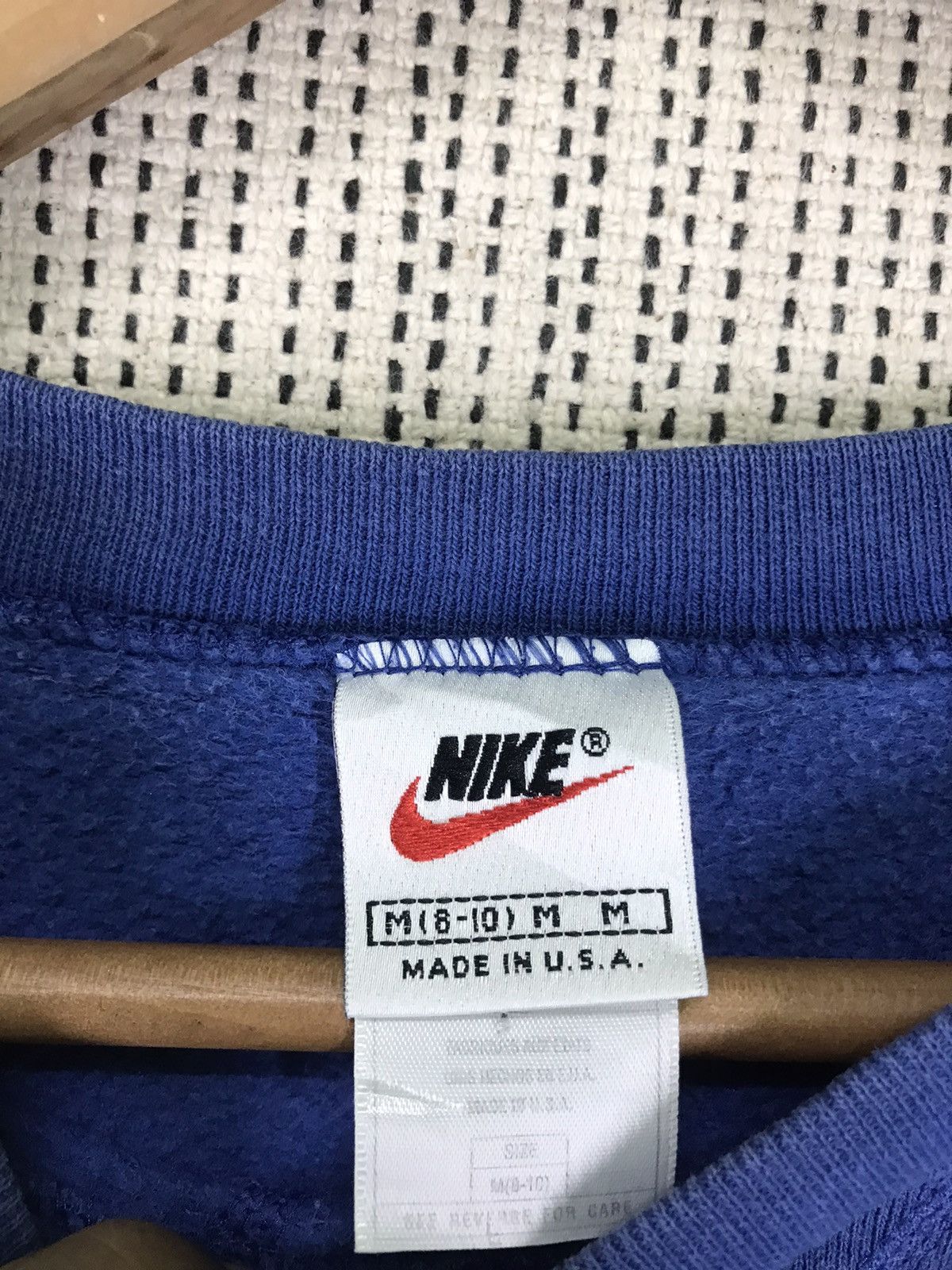 Nike × Vintage VTG 90s NIKE SWEATSHIRT SWOOSH BIG LOGO Size US M / EU 48-50 / 2 - 4 Thumbnail