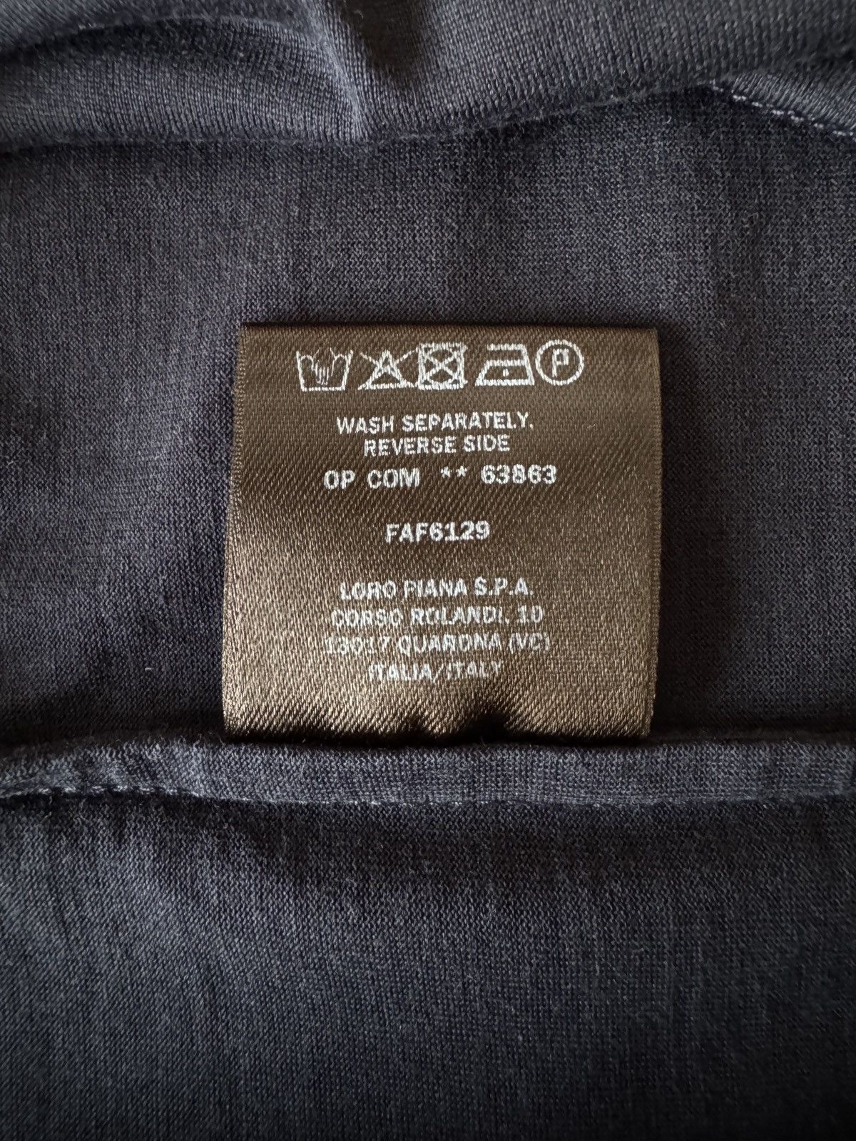 Loro Piana 🔥🔥 Loro Piana Silk Long Sleeve T-Shirt Size US XL / EU 56 / 4 - 6 Thumbnail
