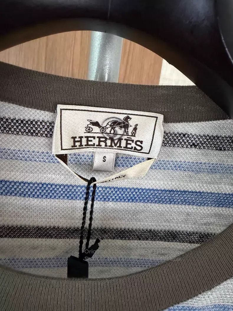Hermes Hermes Short Sleeve Knit T-Shirt for Spring and Summer Size US S / EU 44-46 / 1 - 3 Thumbnail