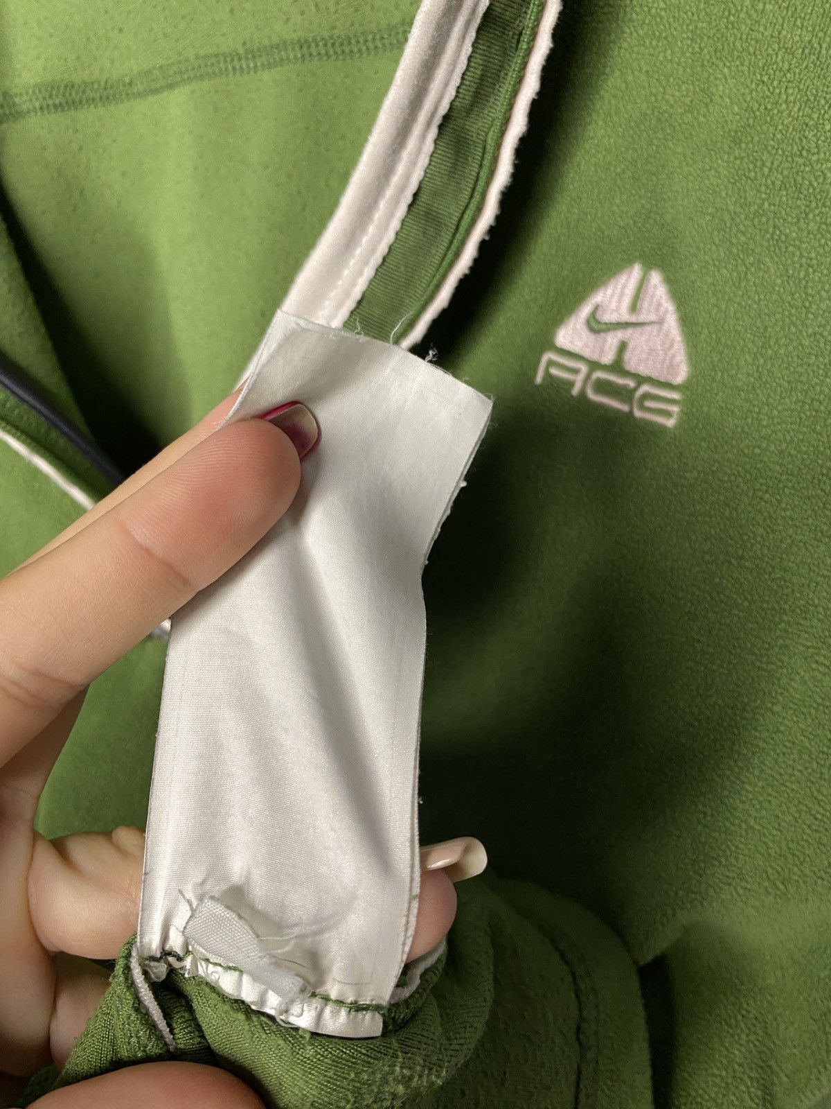 Nike ACG Womens Vintage Nike ACG Women's Half Zip Fleece streetwear Size S / US 4 / IT 40 - 10 Thumbnail