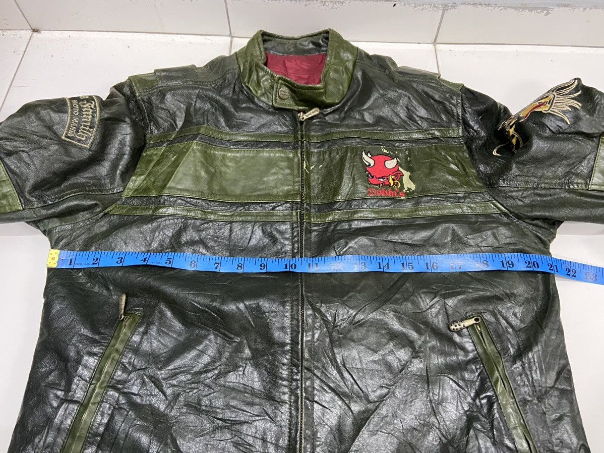 Japanese Brand DOBBI’S FAMILY ROAD RIDER MOTO MAFIA JACKET Size US M / EU 48-50 / 2 - 13 Thumbnail