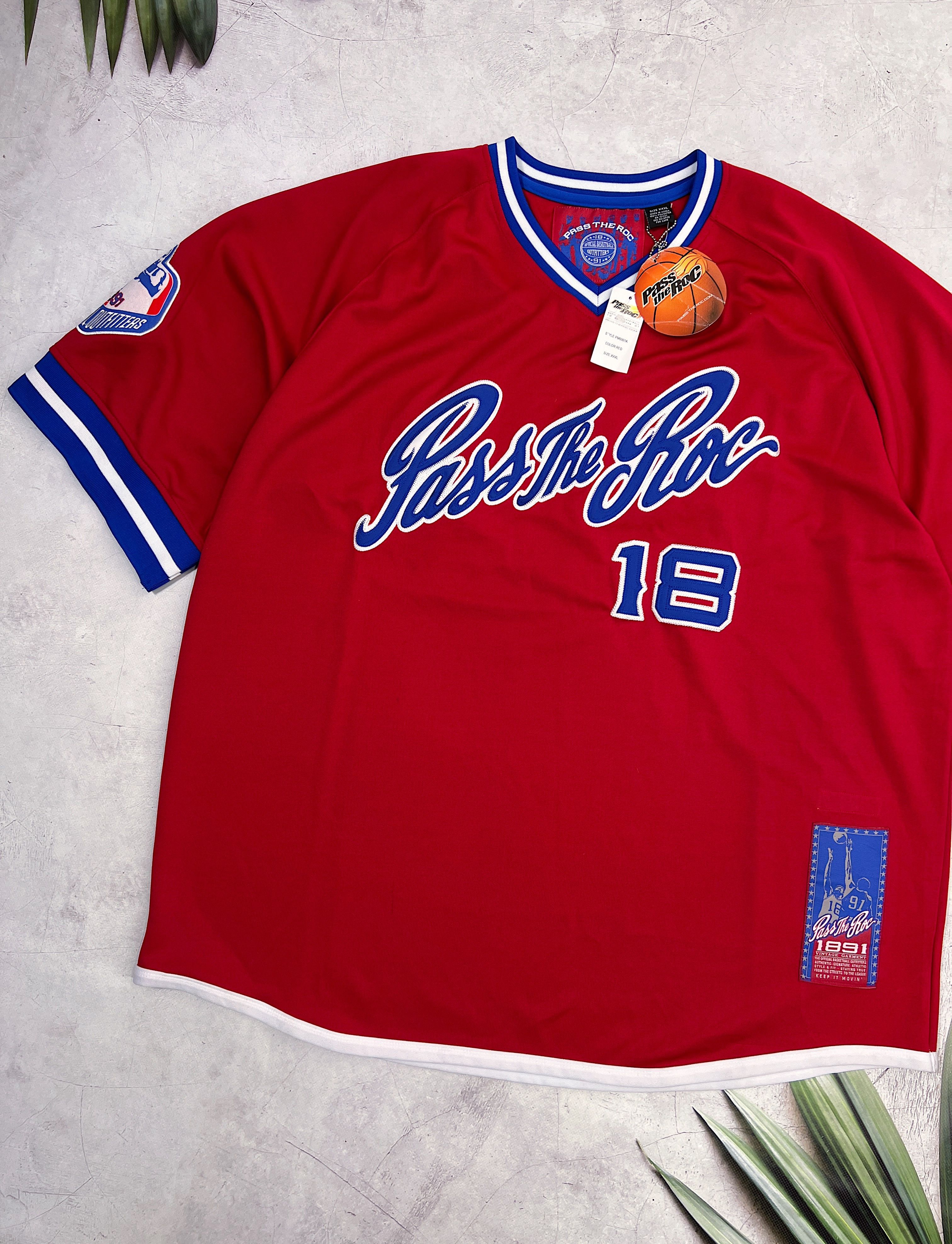NBA Pass The Roc 1891Basketball Jersey Shirt The Legendary #18 Size US XXL / EU 58 / 5 - 5 Thumbnail