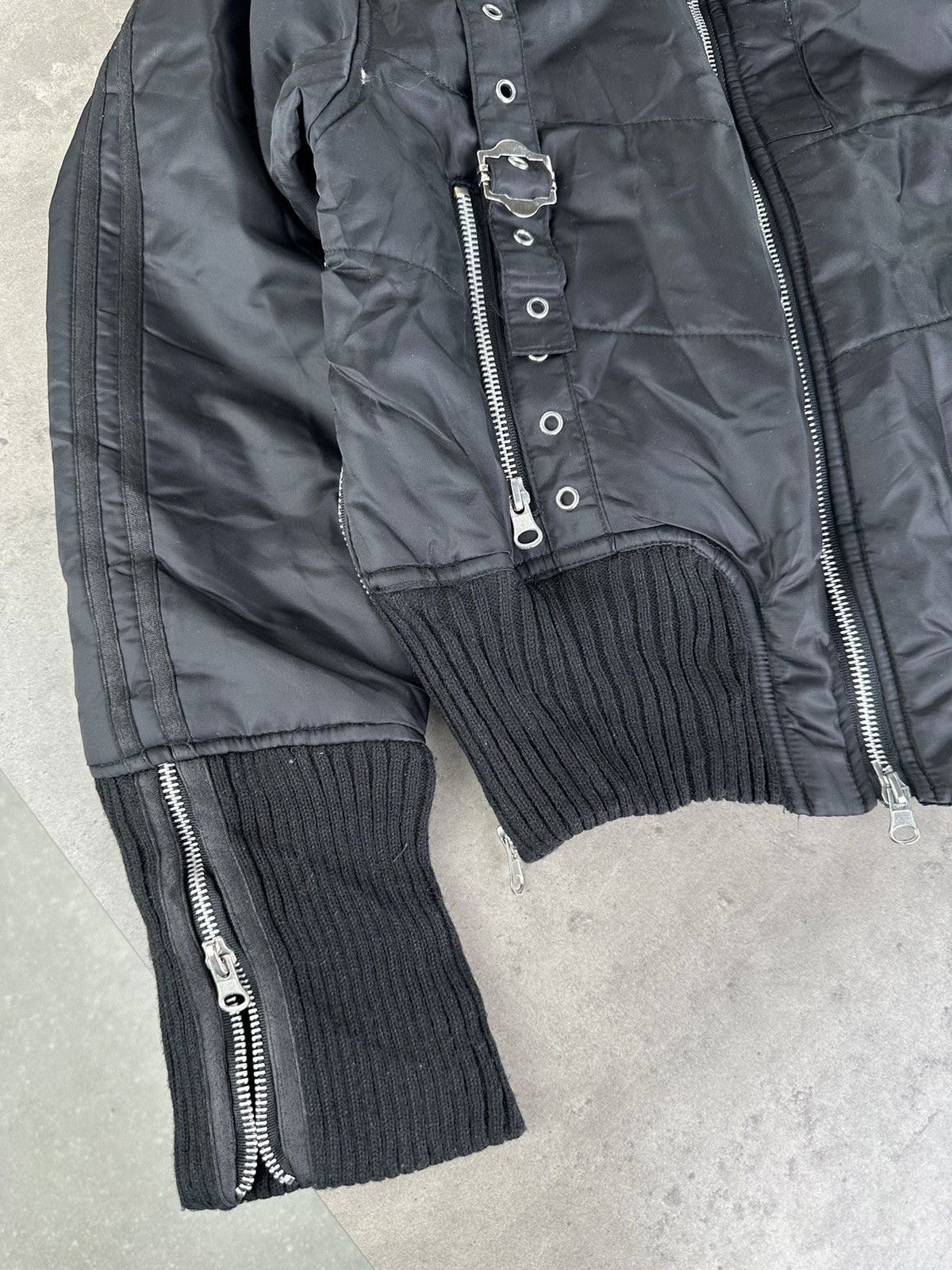 Japanese Brand Vintage Jacket With Zippers Size M / US 6-8 / IT 42-44 - 5 Thumbnail