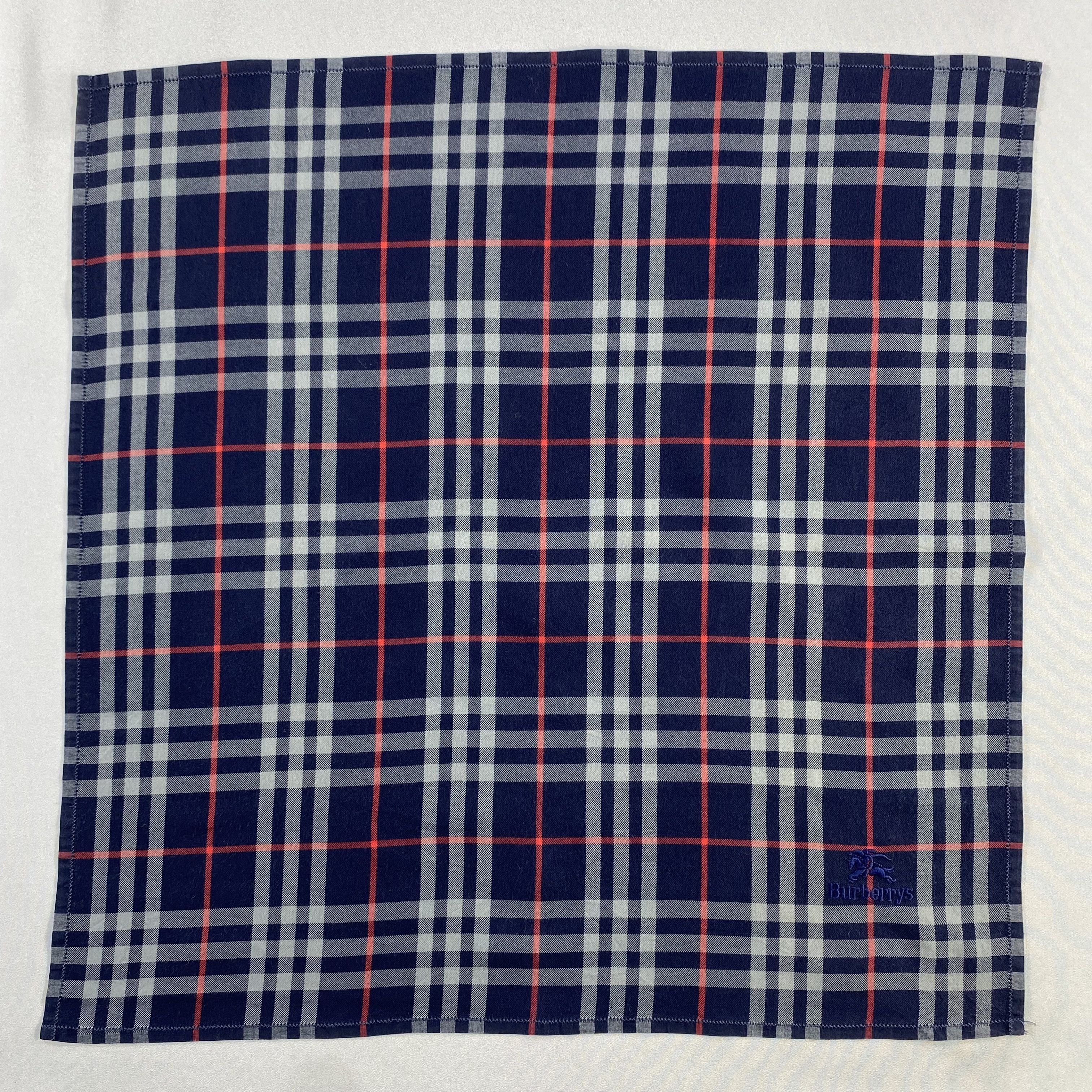 Burberry × Vintage Burberry Handkerchief / Neckerchief / Bandana-P1002 Size ONE SIZE - 1 Thumbnail