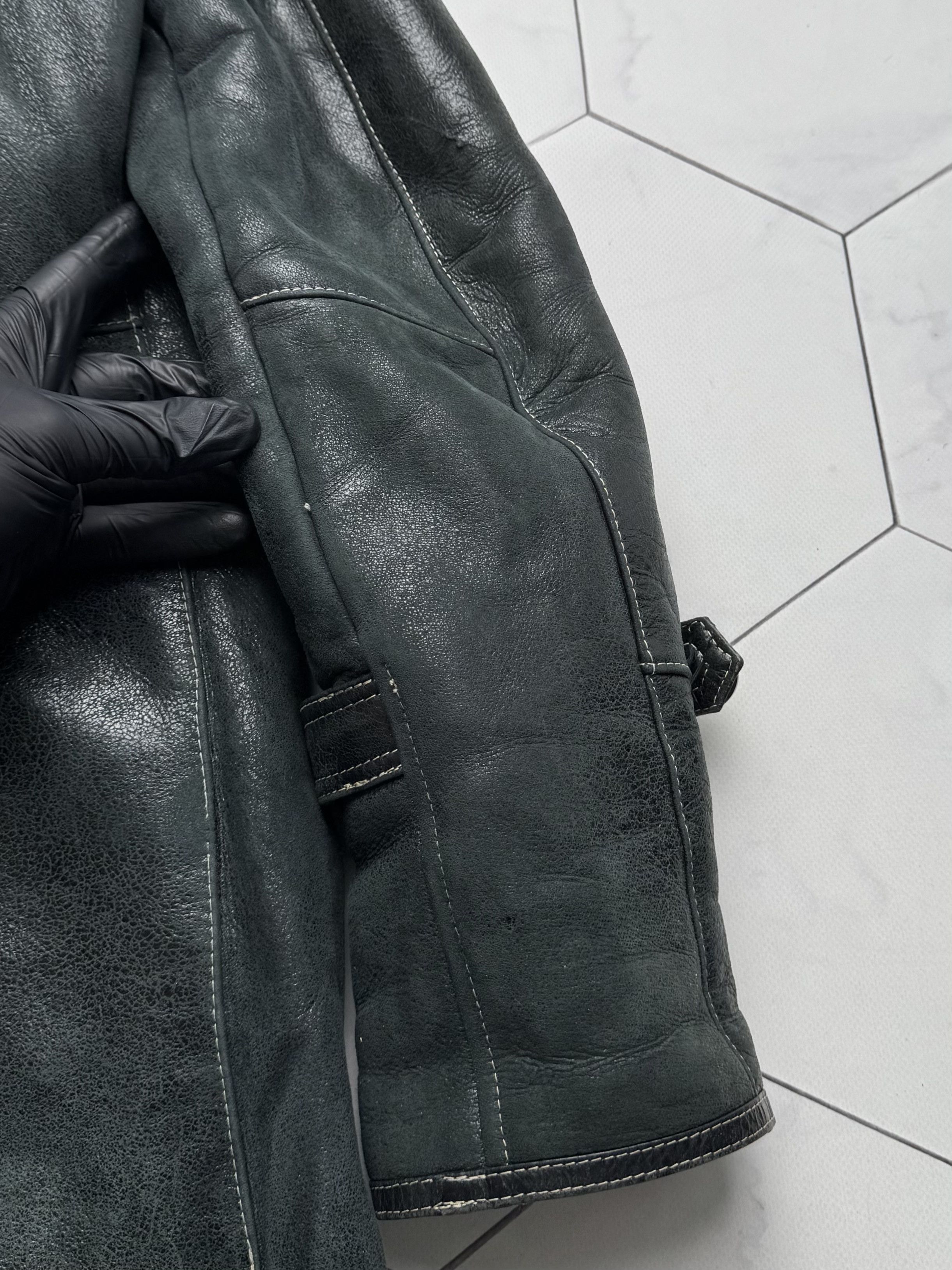 Vintage Vintage Real Sheepskin Coat (B550) Size M / US 6-8 / IT 42-44 - 15 Thumbnail