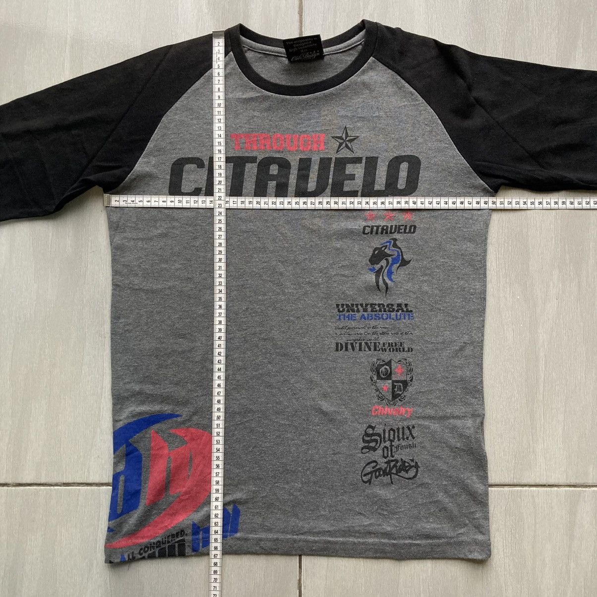 Japanese Brand × Vintage Japanese Raglan Poem Vintage Streetwear Size US M / EU 48-50 / 2 - 20 Thumbnail