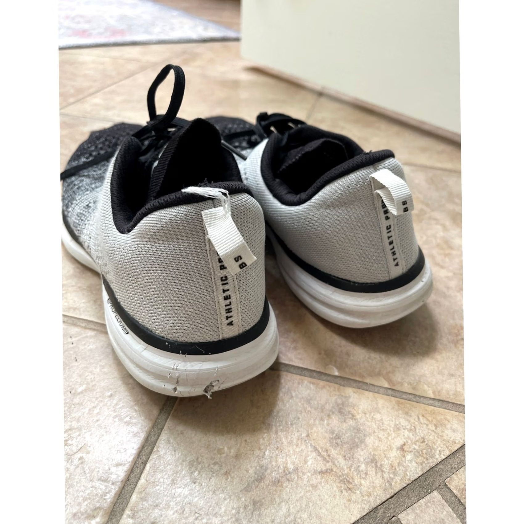 Athletic Propulsion Labs APL Athletic Propulsion Labs Techloom Sneakers Black White Size Men's 11 Sneakers Size US 11 / EU 44 - 4 Thumbnail