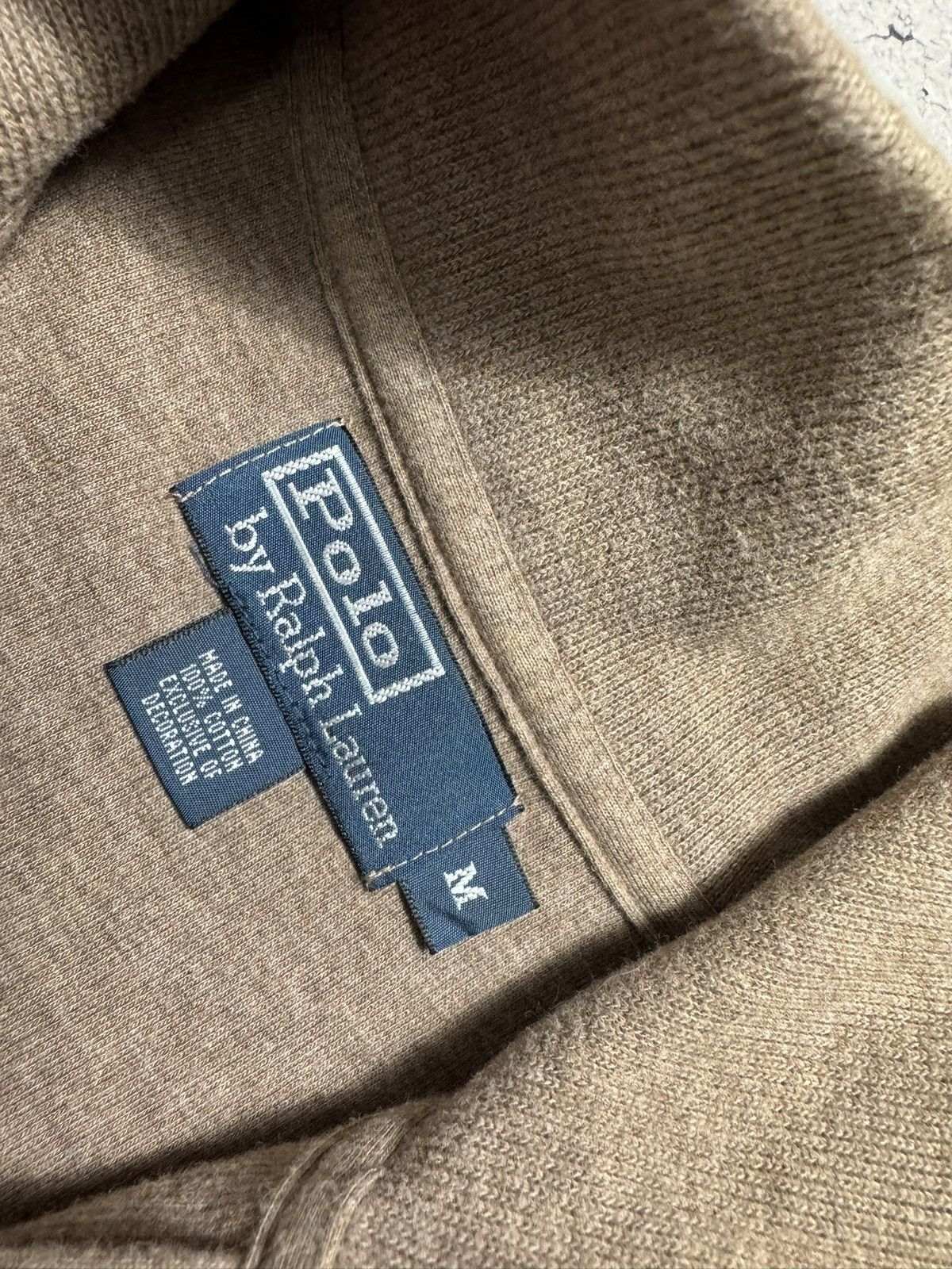 Polo Ralph Lauren Polo Ralph Lauren Brown 1/4 Zip Vintage Sweatshirt PRL Size US M / EU 48-50 / 2 - 6 Thumbnail