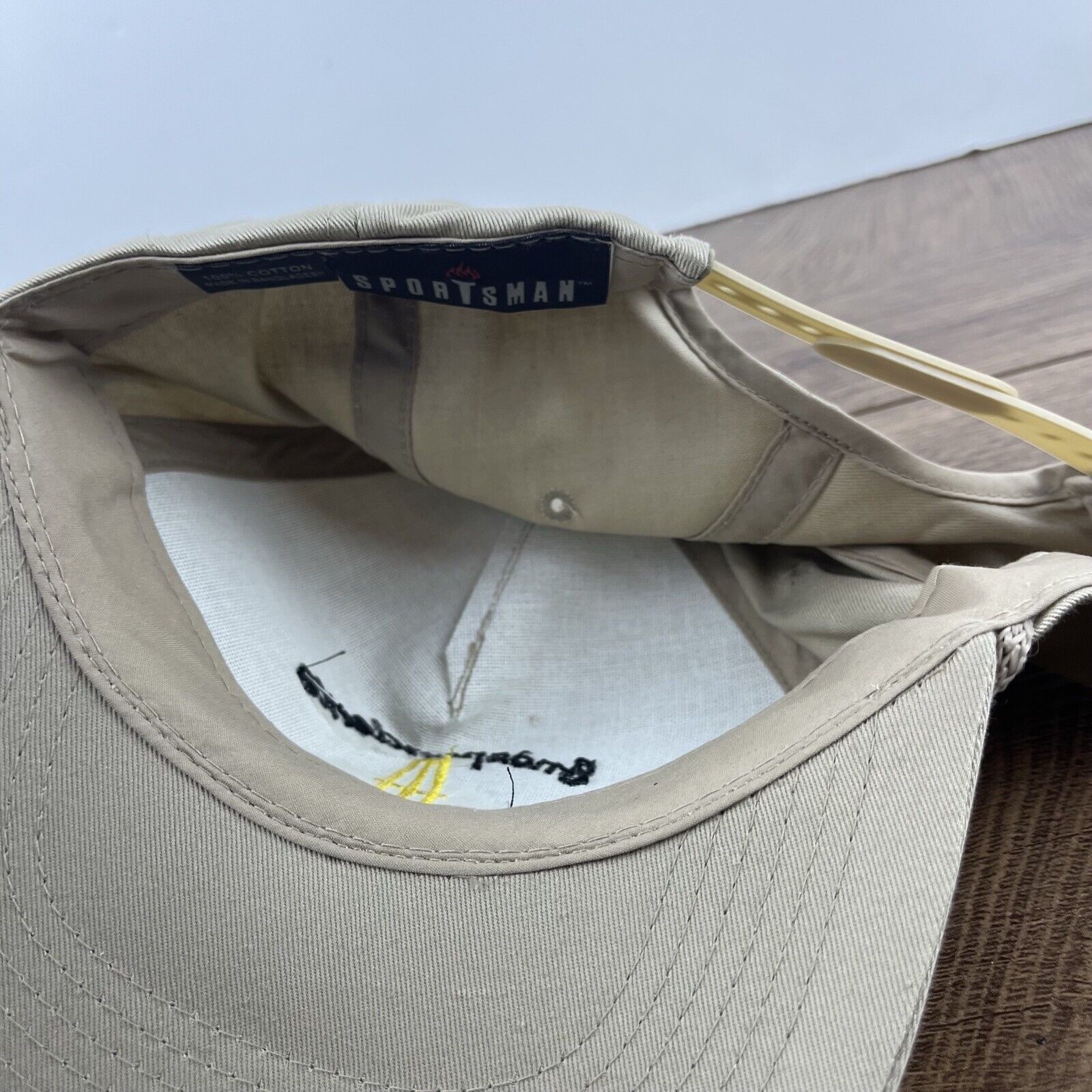 Other Independence Lincoln Mercury Hat Brown Adjustable Hat Tan Ad Size ONE SIZE - 13 Thumbnail