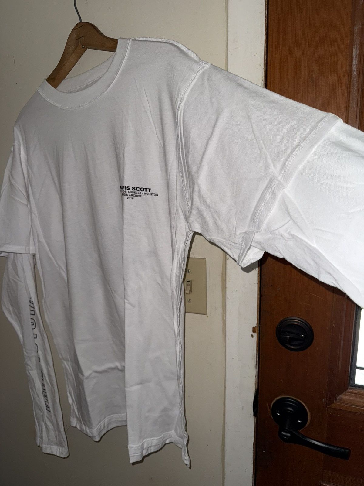 Travis Scott NEW Travis Scott l/s long sleeve tee tshirt! Hood Toyota DS! Size US M / EU 48-50 / 2 - 9 Thumbnail