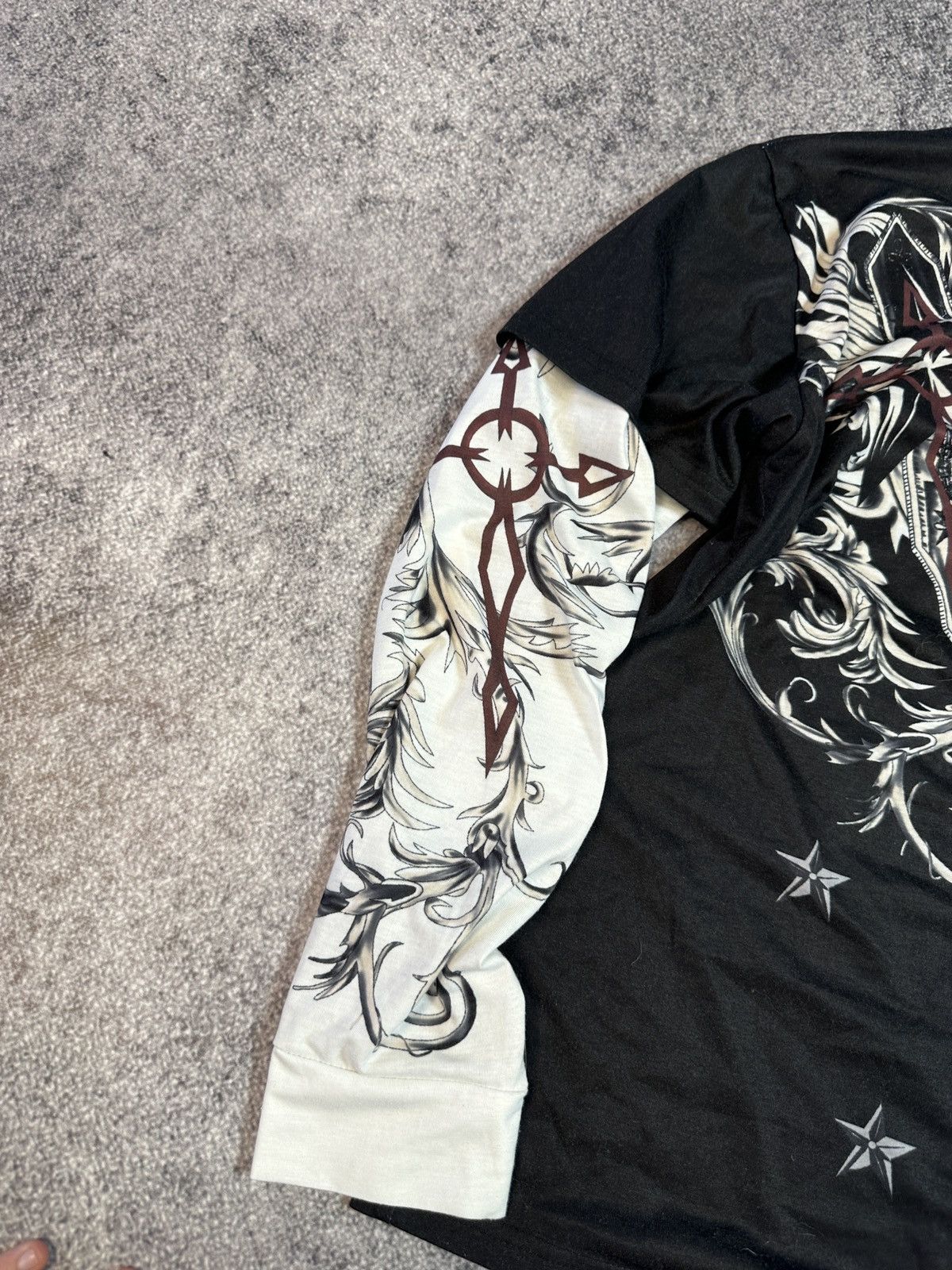 Other Y2K Style Affliction Logo Cross Long Sleeve Streetwear Opium Size US M / EU 48-50 / 2 - 5 Thumbnail