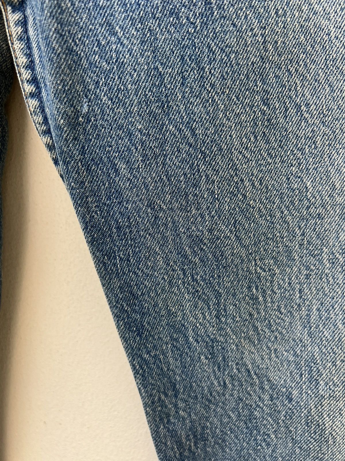 Levi's Vintage 80s Levi’s 501 Distressed Muddy Denim Jeans Size US 31 - 12 Thumbnail