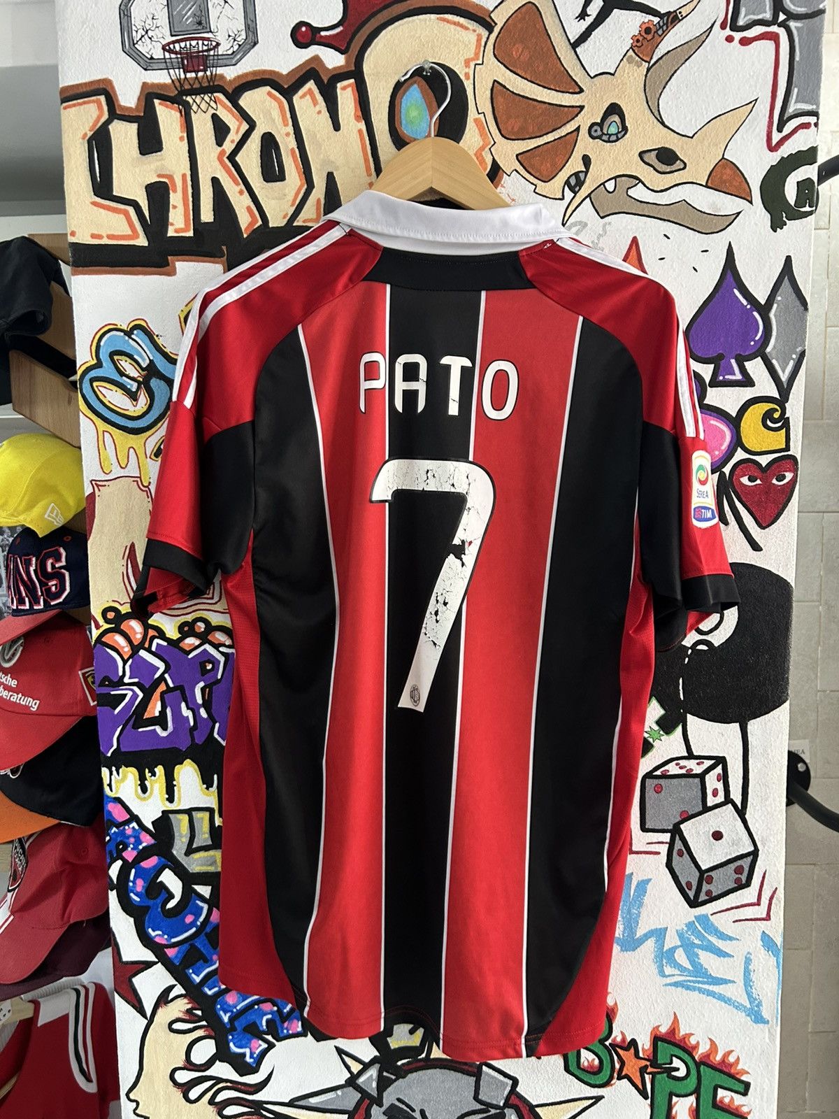 Adidas Pato Milan jersey 2011/12 Home Kit Size US L / EU 52-54 / 3 - 2 Thumbnail