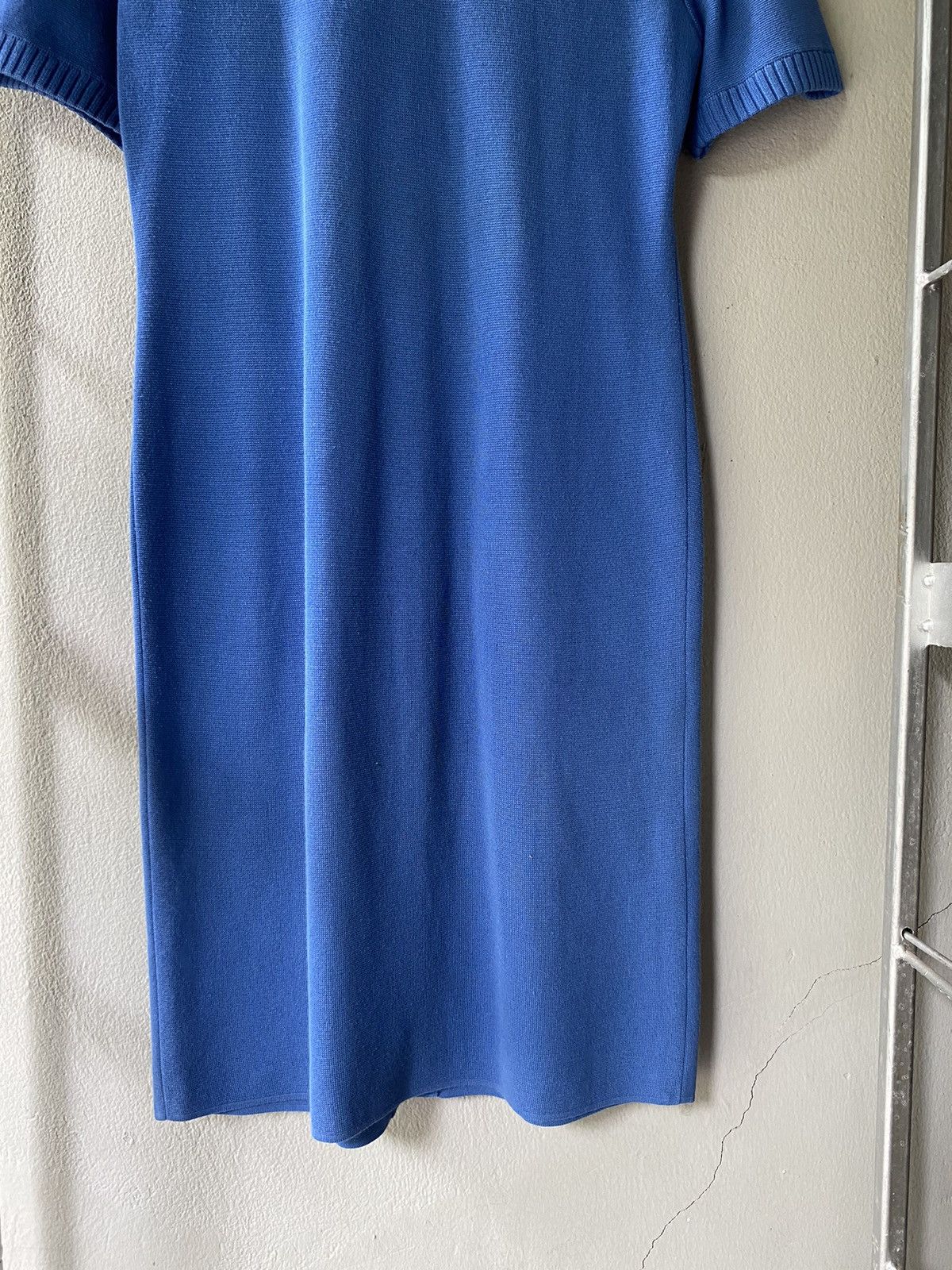 Yves Saint Laurent Yves Saint Laurent vintage knitted blue dress Size ONE SIZE - 10 Thumbnail