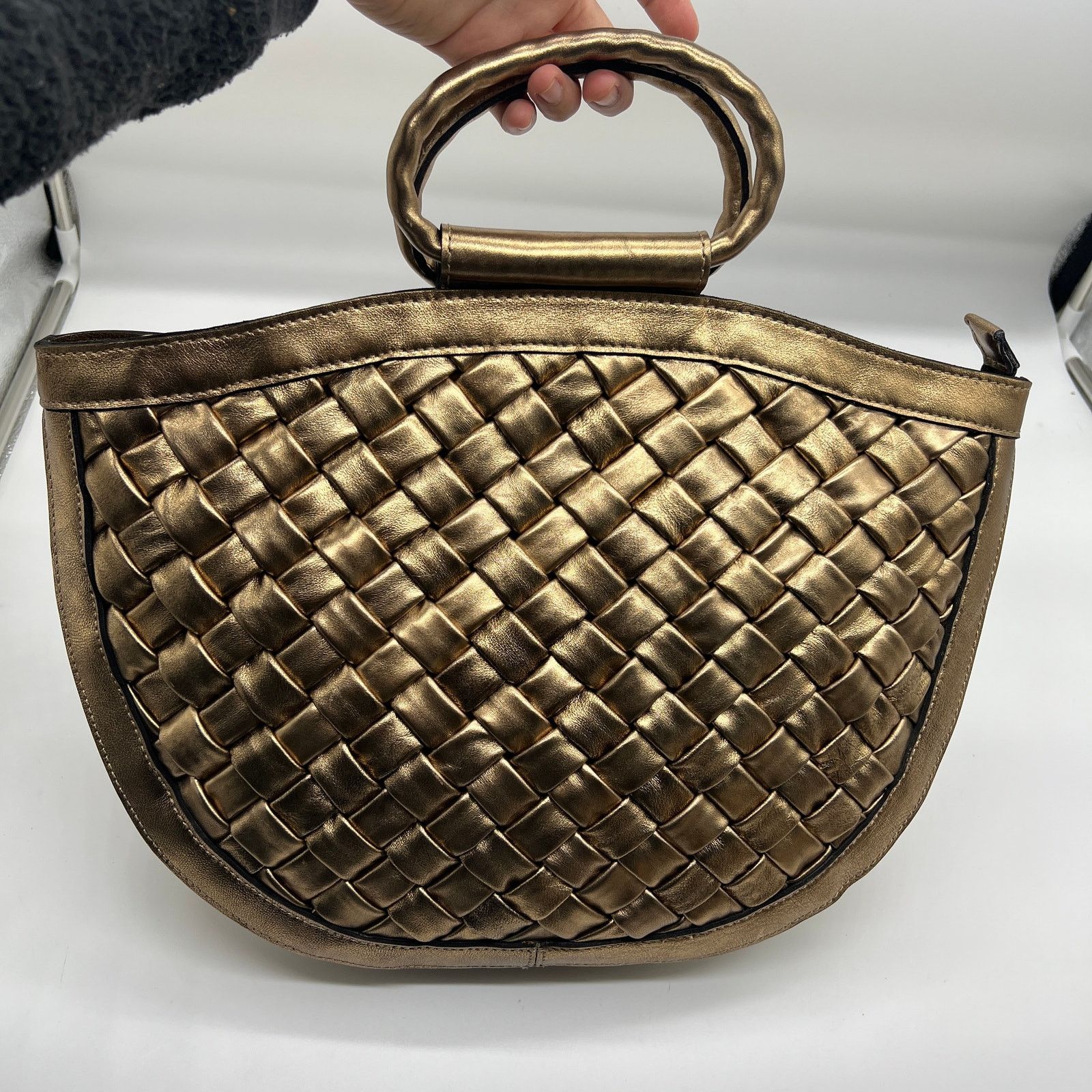 Other Patricia Nash Leather Womens Handbags Oliena Satchel Bronze Size ONE SIZE - 2 Thumbnail