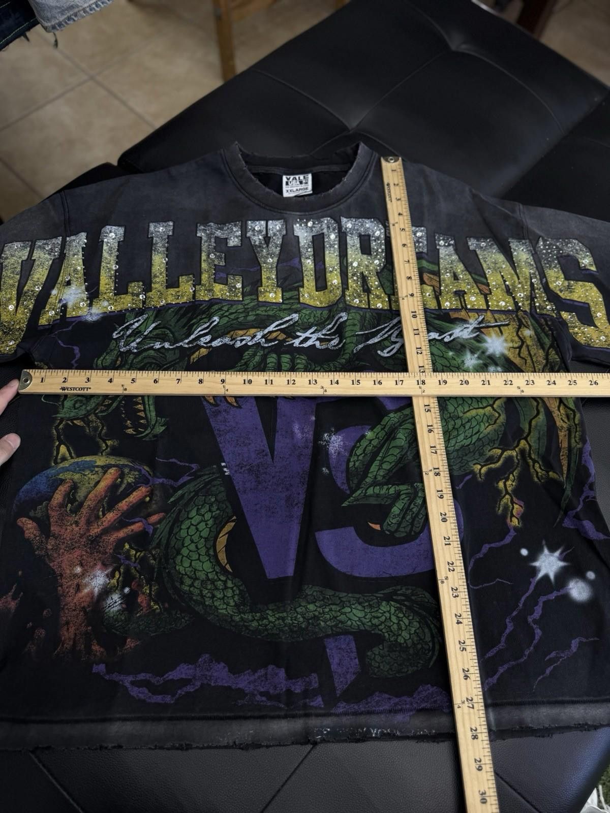 Vale Size XXL - Vale Forever Summer Stone Bling Tee Authentic Size XXL / US 16-18 / IT 52-54 - 6 Thumbnail