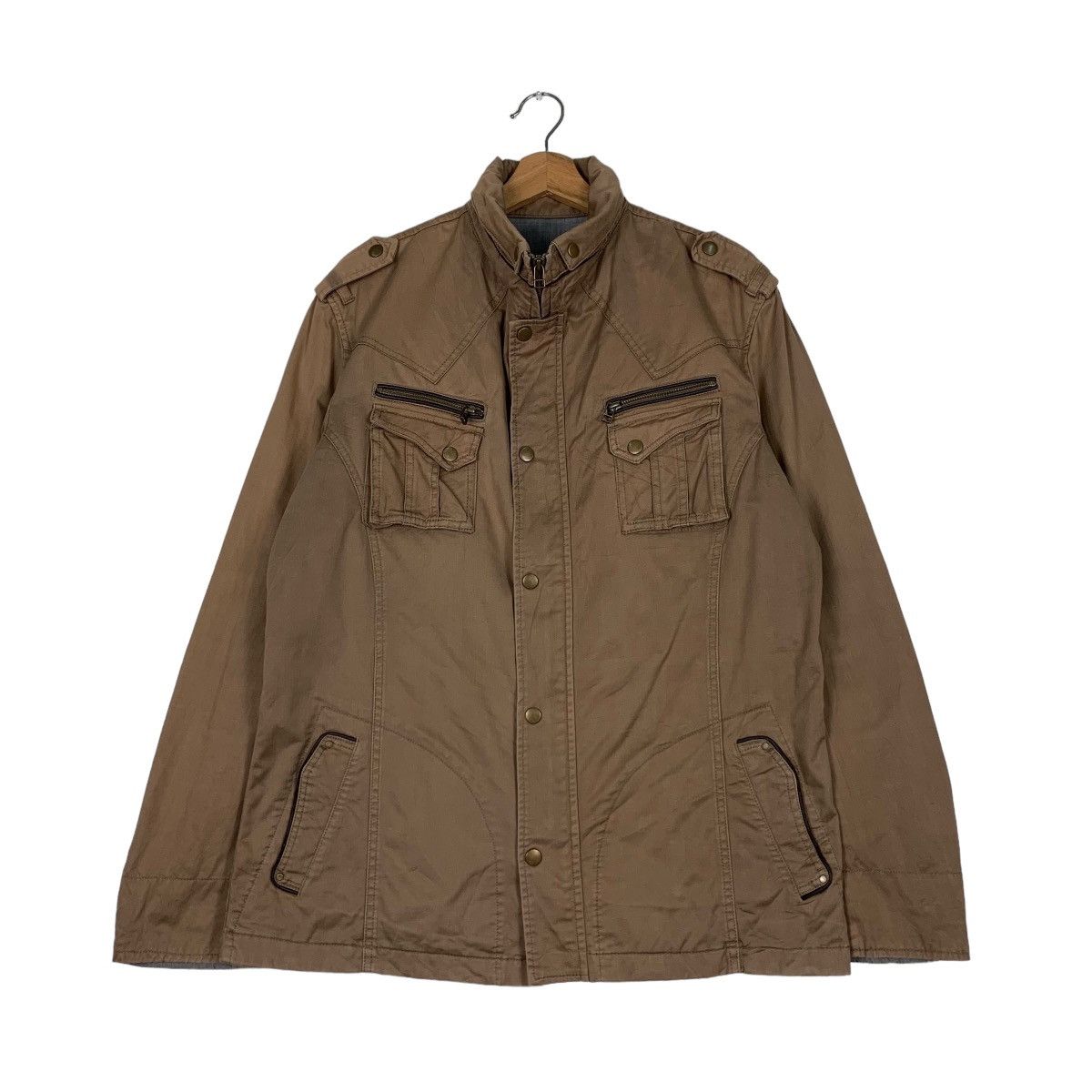 Michel Klein MICHEL KLEIN HOMME Paris Four Pocket Chore Jacket #0644-C30 Size US M / EU 48-50 / 2 - 1 Thumbnail