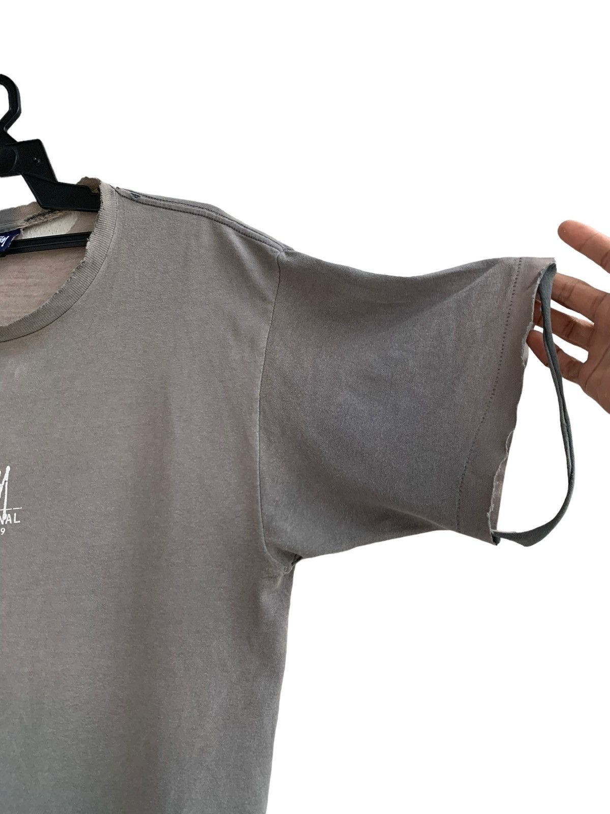 Stussy Vtg 90s Trashed Thin Sunfade Stussy International LATLNY Size US L / EU 52-54 / 3 - 5 Thumbnail