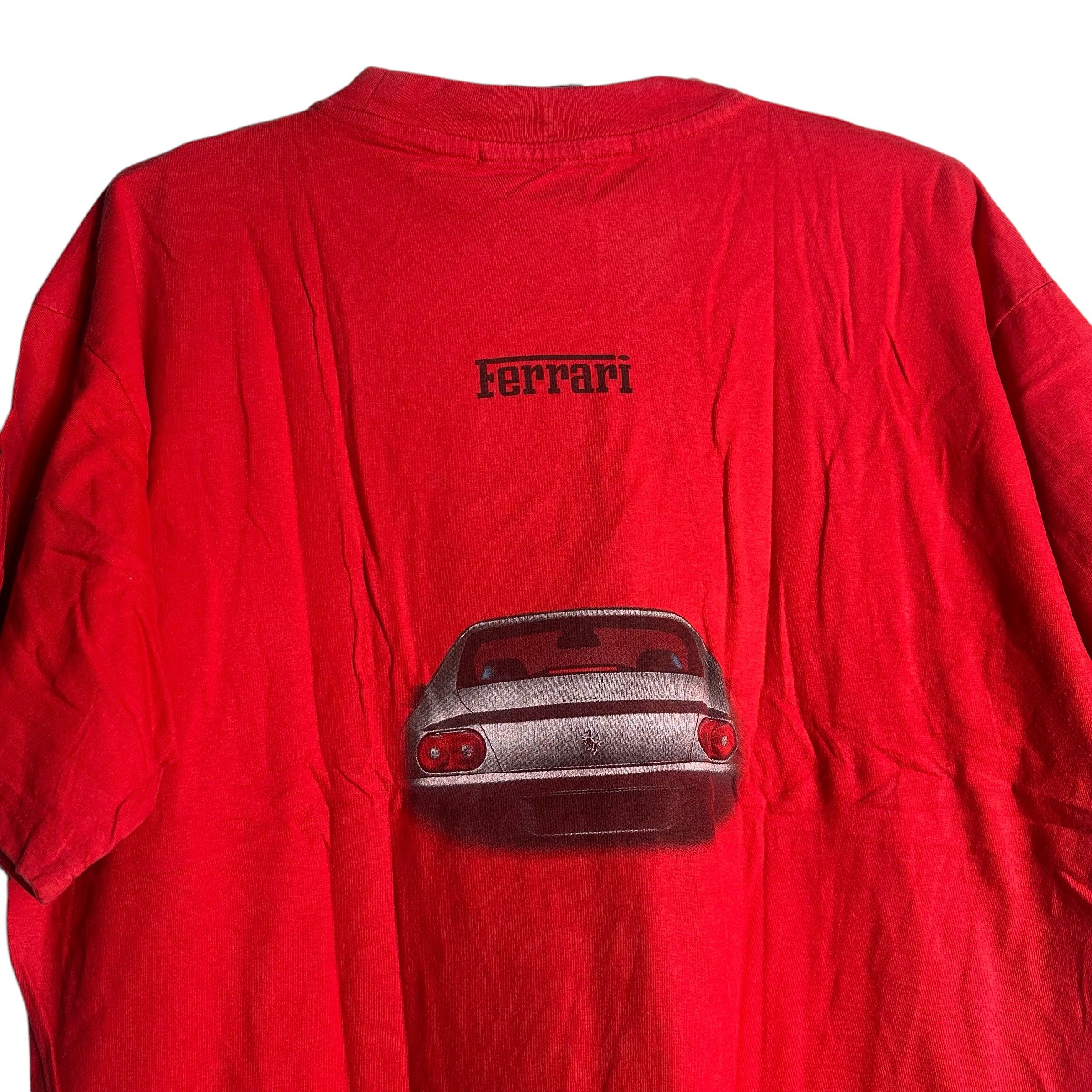 Ferrari 🔥RARE🔥Vintage Ferrari x Fila OVP T-shirt Made in Belgium Size US XL / EU 56 / 4 - 5 Thumbnail