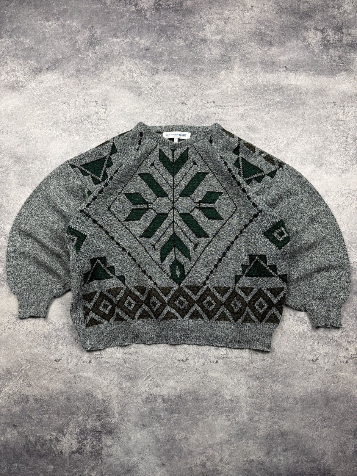 Comme des Garcons SHIRT Comme des Garcons SHIRT Sweater Knit Japanese Brand Size US L / EU 52-54 / 3 - 1 Thumbnail