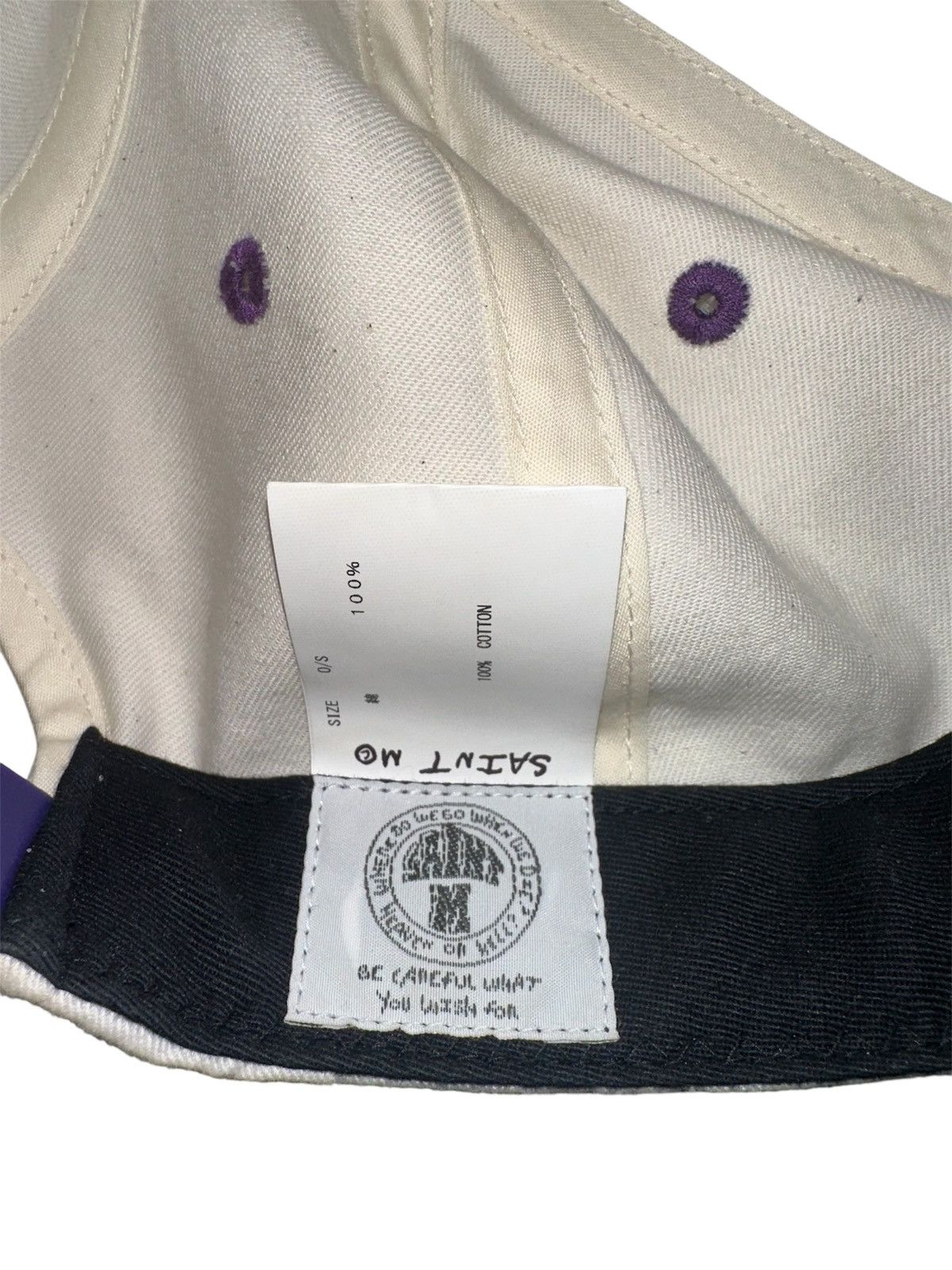 Saint Michael Saint Michael ‘Björk Circle Logo’ Snapback Hat Size ONE SIZE - 5 Thumbnail