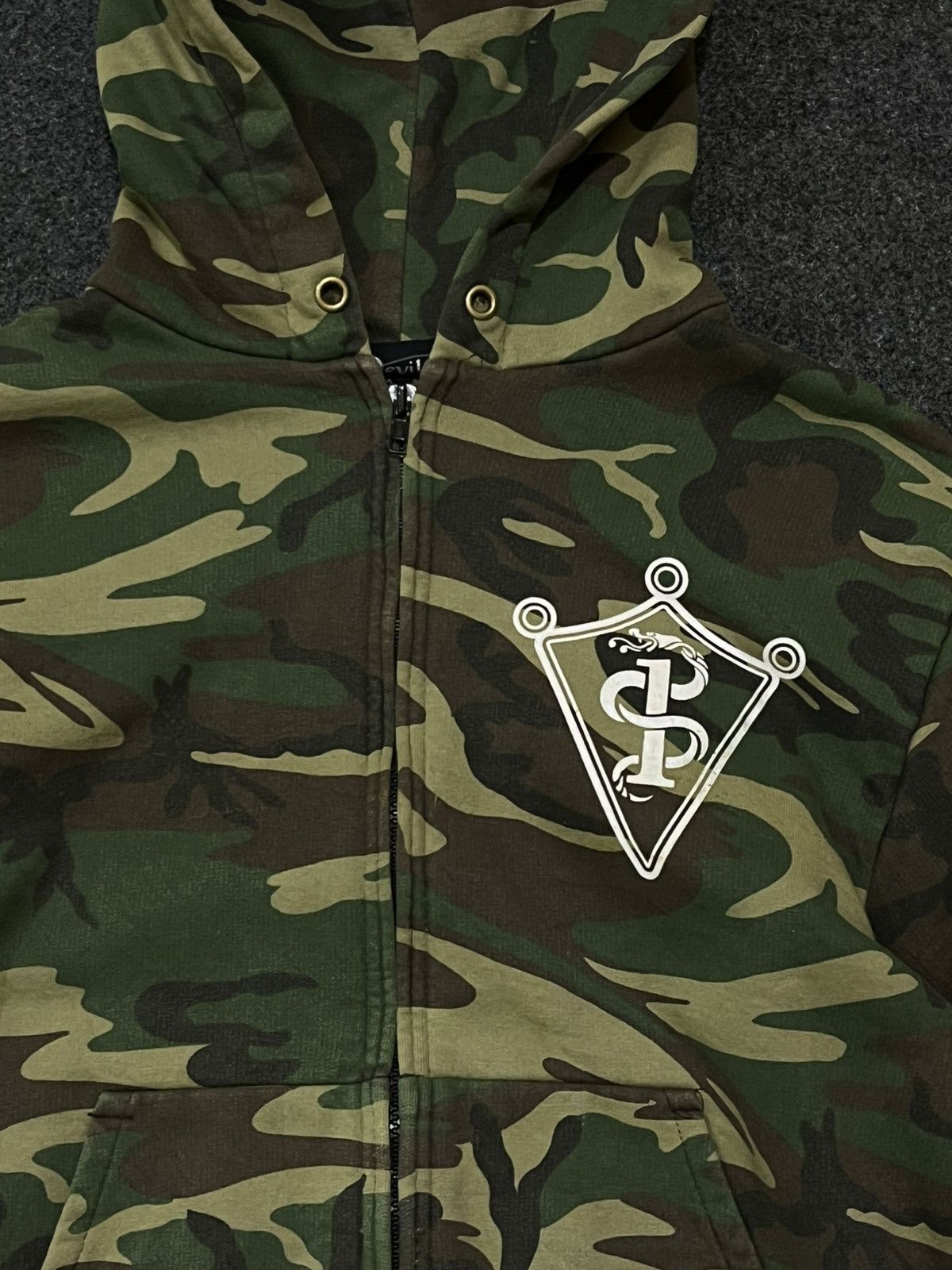 Devilock Vintage Hoodie Thermal Camo Devilock Size US M / EU 48-50 / 2 - 2 Thumbnail