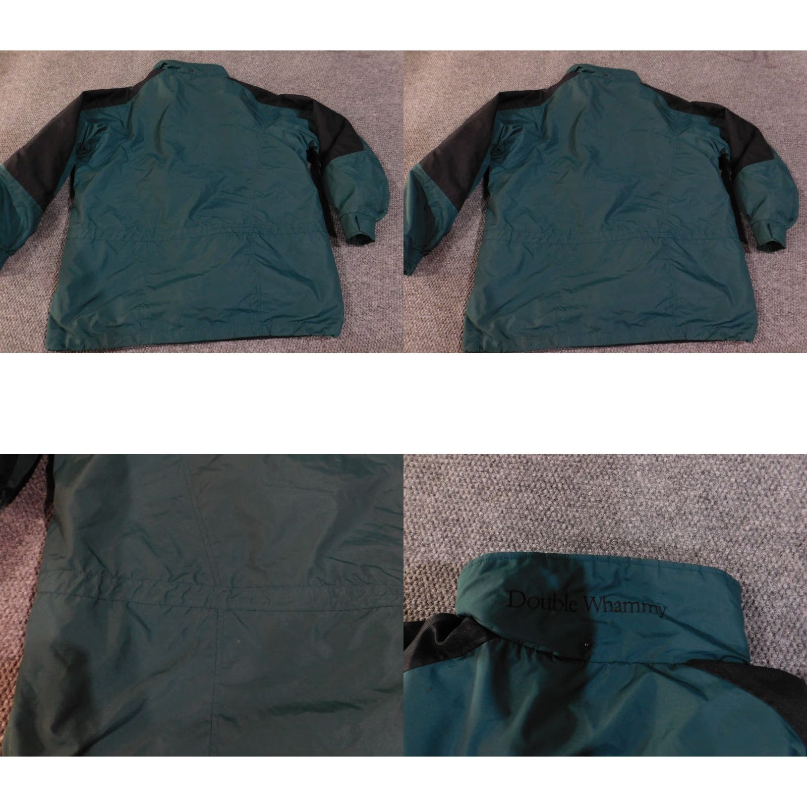 Doublet VINTAGE Columbia Jacket Mens XL Green Black Double Whammy Parka Outdoor Coat 90s Size US XL / EU 56 / 4 - 9 Thumbnail