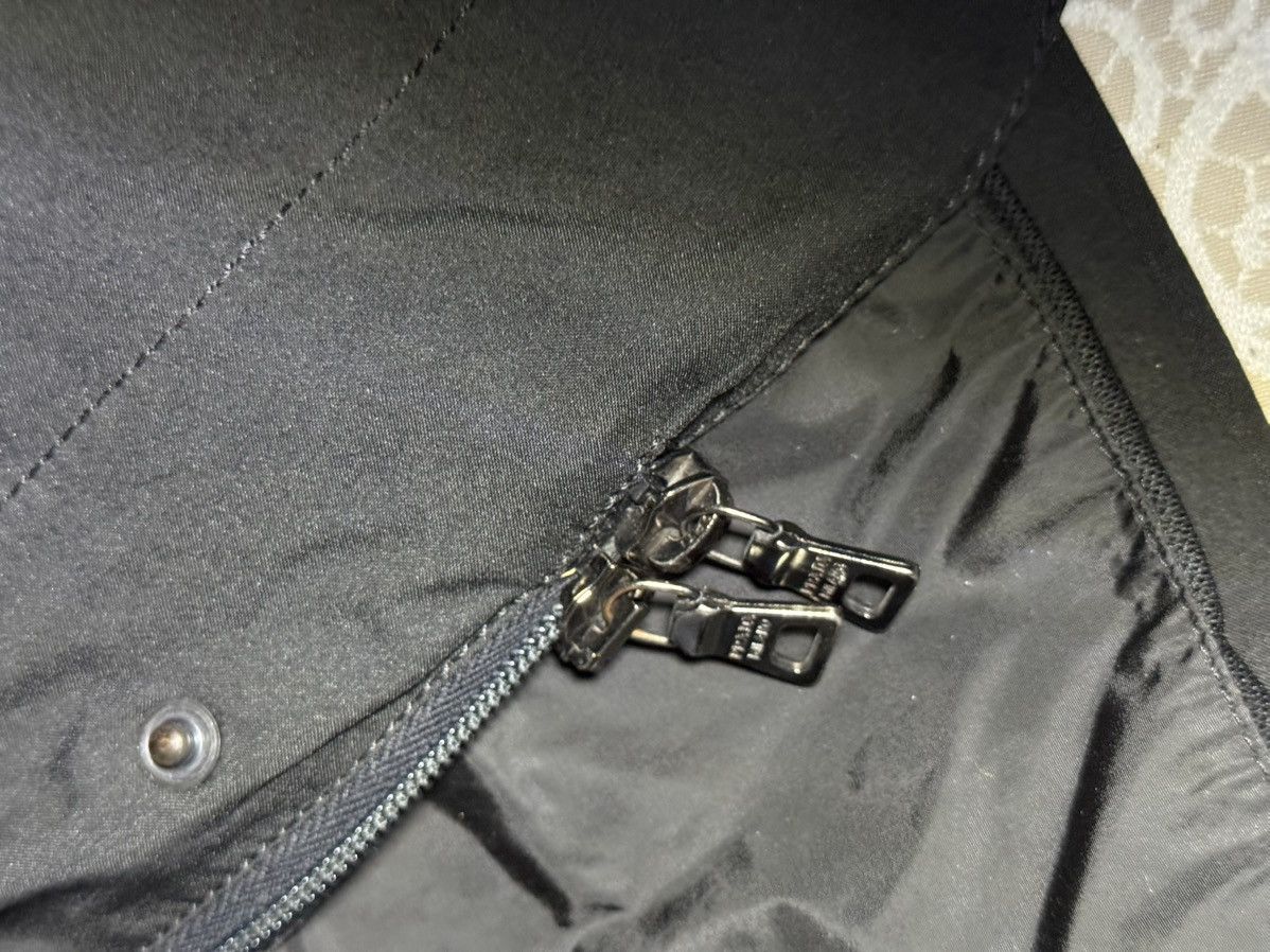 Prada Prada Black Technical Jacket / Red Logo Detail Size S / US 4 / IT 40 - 7 Thumbnail
