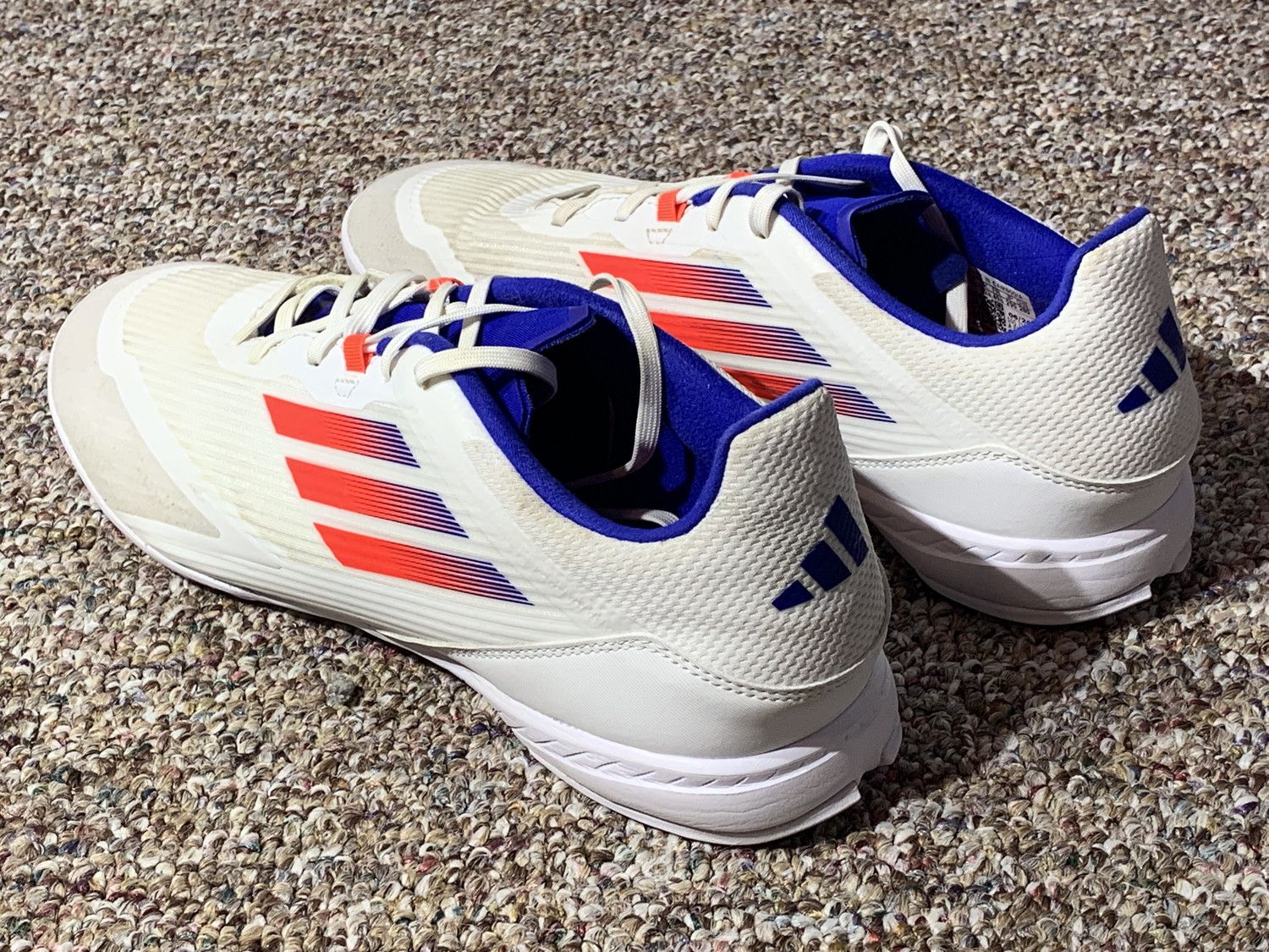 Adidas Adidas F50 League Indoor White Blue Red IF1395 Men's Size 11 Size US 11 / EU 44 - 2 Thumbnail
