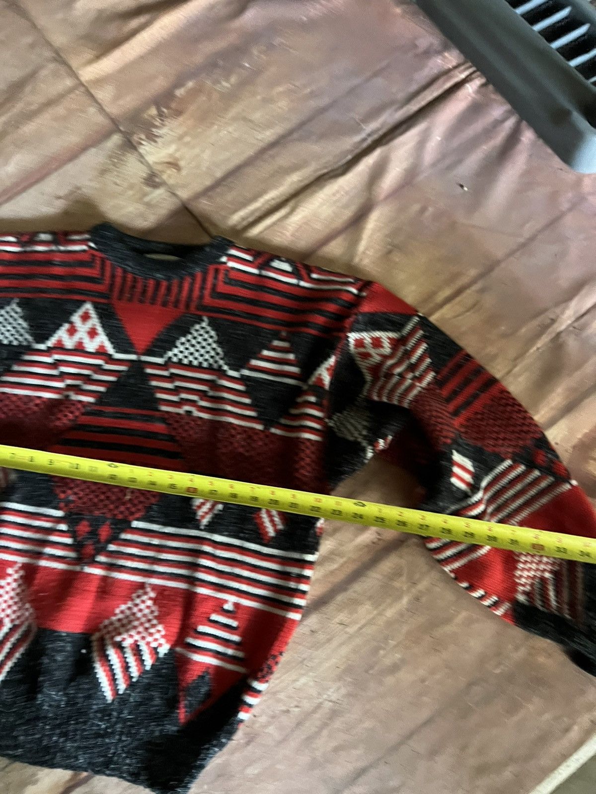 Vintage Vintage Red Sweater Size US L / EU 52-54 / 3 - 4 Thumbnail