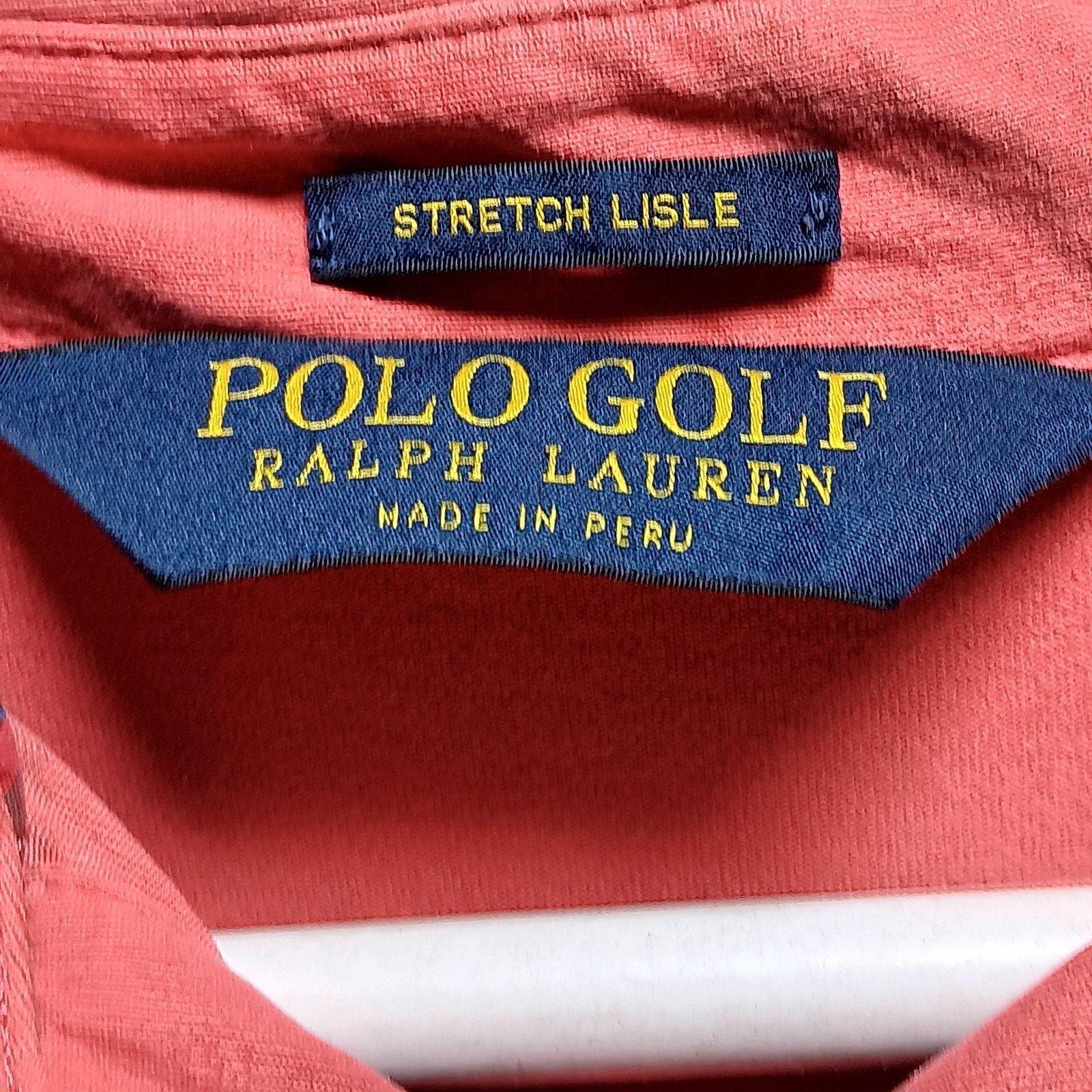 Ralph Lauren Ralph Lauren Polo Golf Mens XL Salmon Pink Preppy Size US XL / EU 56 / 4 - 3 Thumbnail