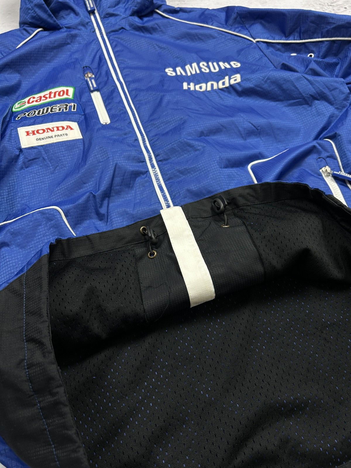 Honda × NASCAR 🔥Y2K RACE VINTAGE HONDA SAMSUNG RACING MOTO JACKET 00-90s🔥 Size US M / EU 48-50 / 2 - 7 Thumbnail