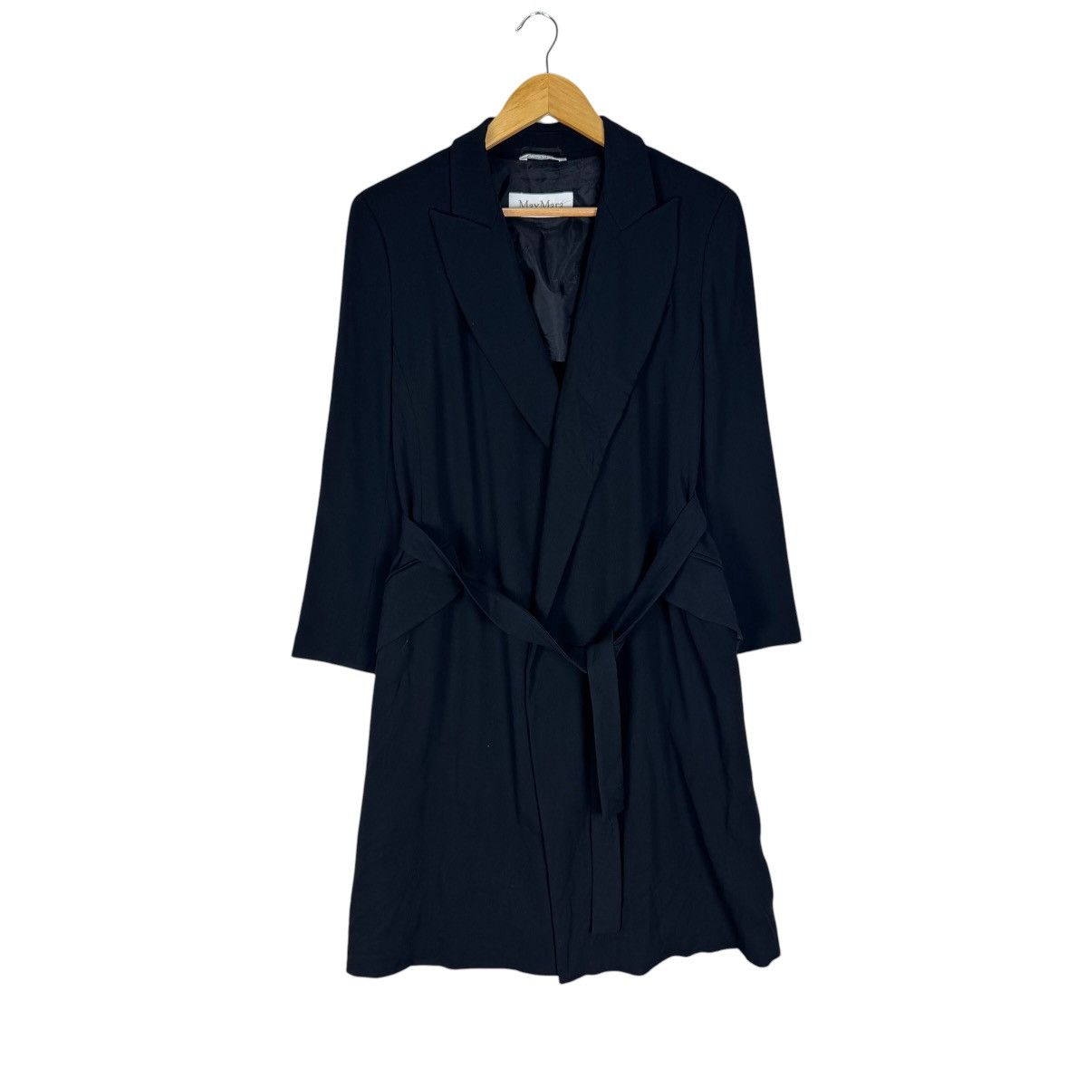 Max Mara ☀️MAX MARA ITALY WOOL CARDIGAN LONG JACKET Size M / US 6-8 / IT 42-44 - 1 Thumbnail