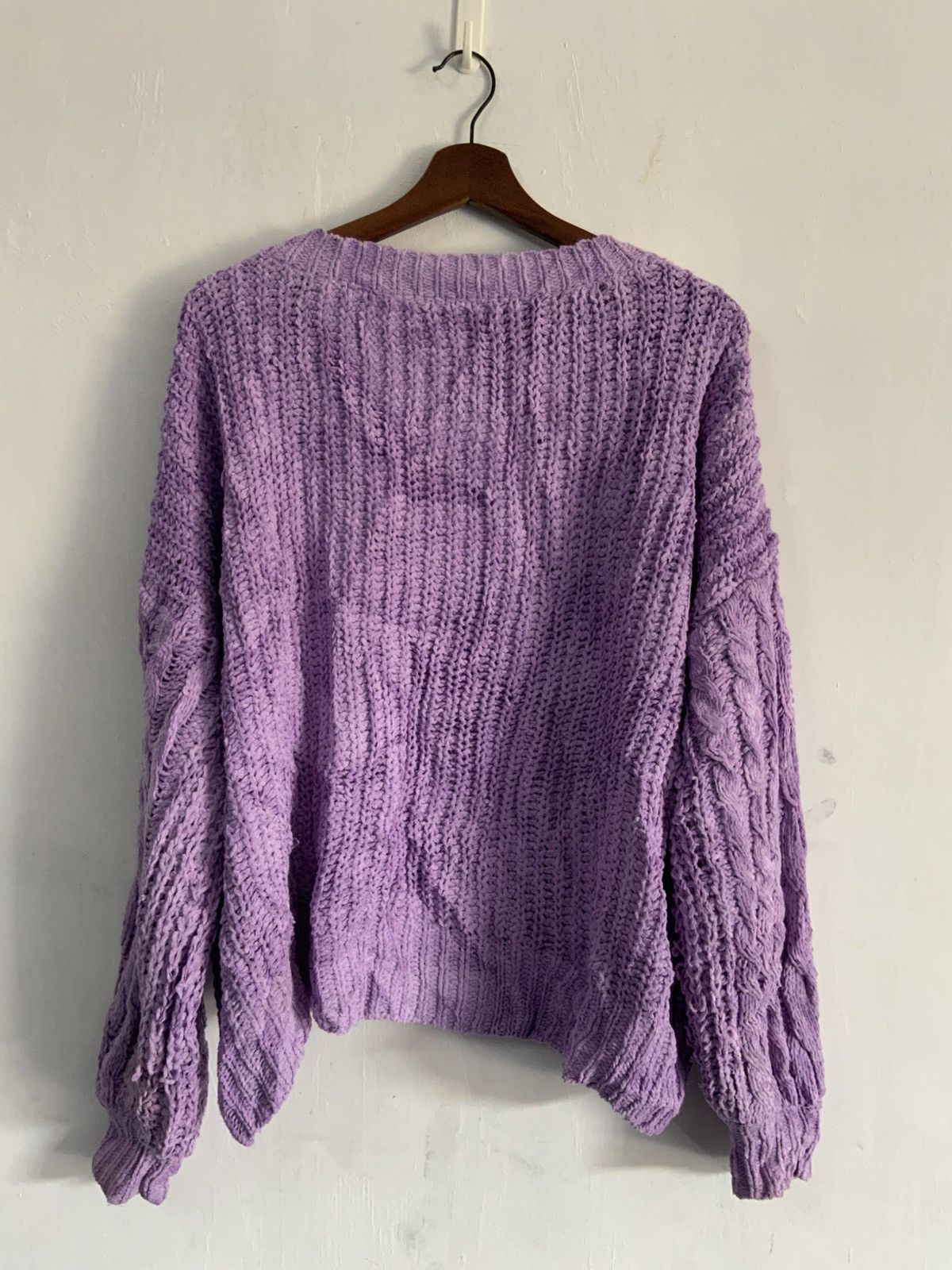 Japanese Brand Jeansis Handknit Pink Knitwear Size US L / EU 52-54 / 3 - 2 Thumbnail