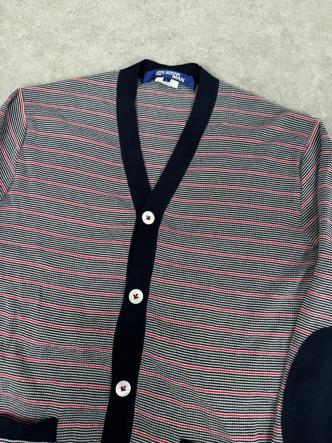 Comme des Garcons Junya Watanabe Comme des Garçons Striped Classy Cardigan Size US M / EU 48-50 / 2 - 5 Thumbnail