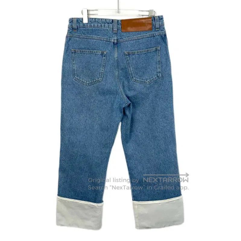 Loewe Loewe Blue Women's Denim Pants Size S . Size 23" - 2 Thumbnail